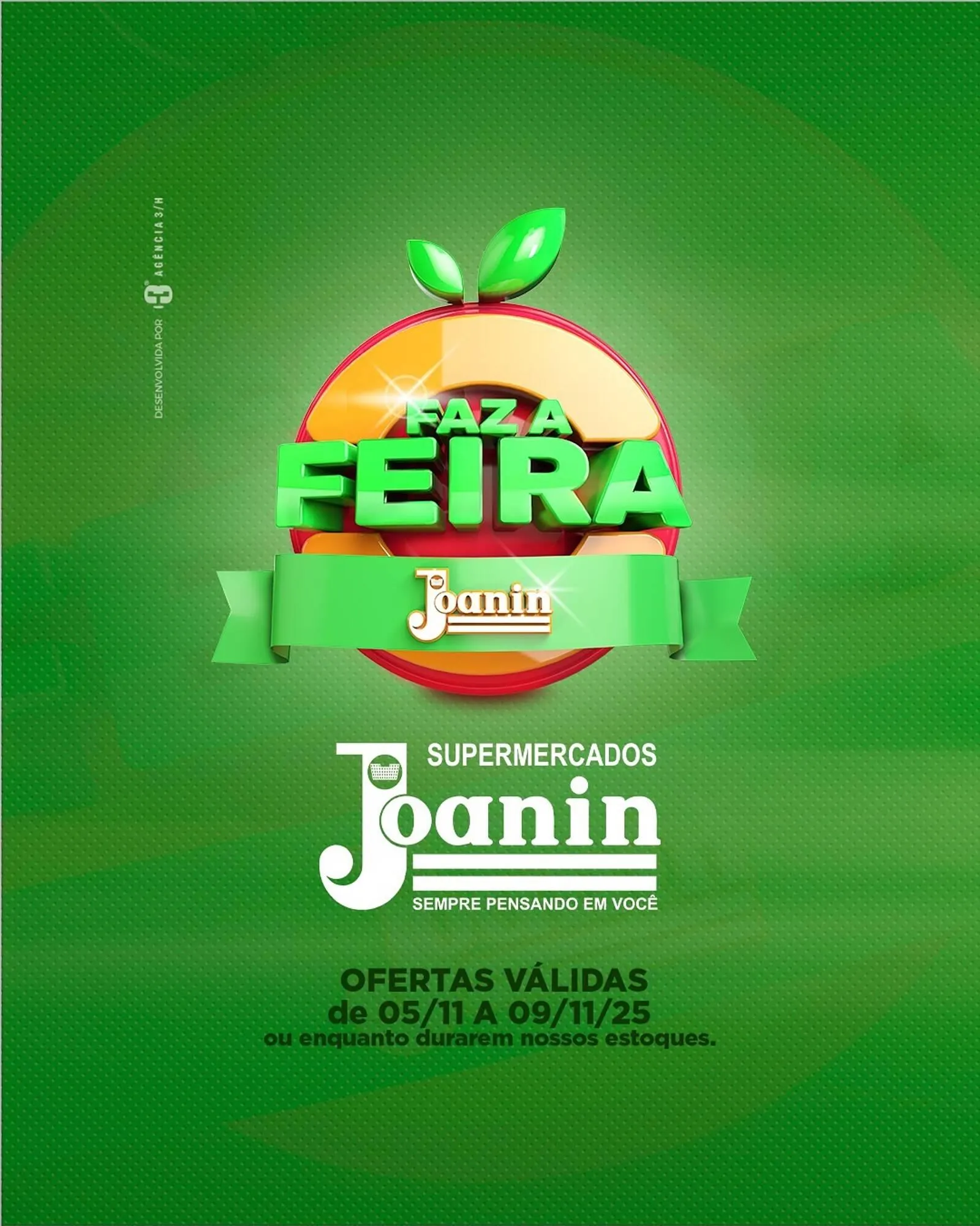 Encarte de Catálogo Supermercados Joanin 6 de novembro até 9 de novembro 2025 - Pagina 1