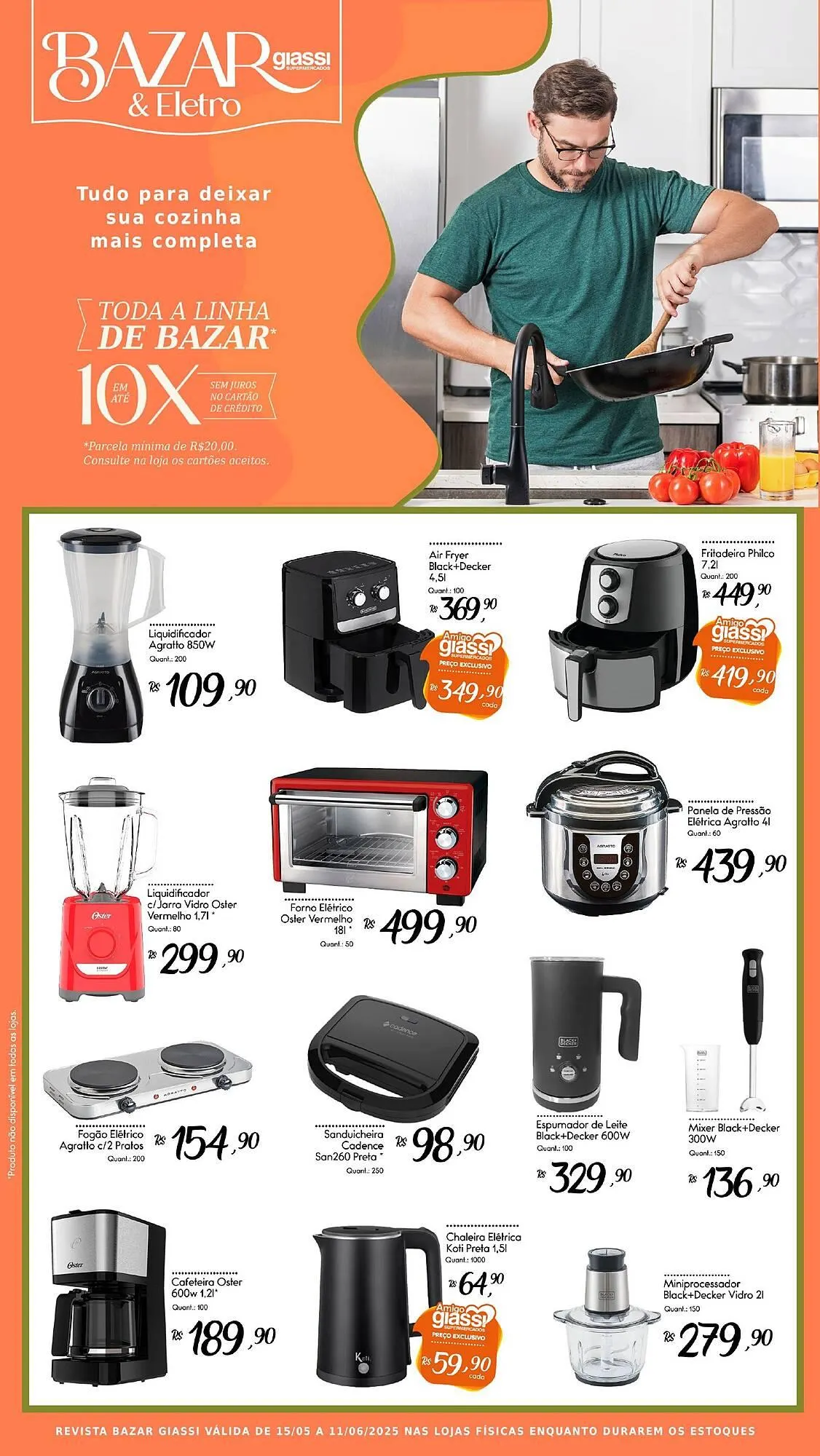 Encarte de Catálogo Giassi Supermercados 15 de maio até 11 de junho 2025 - Pagina 4