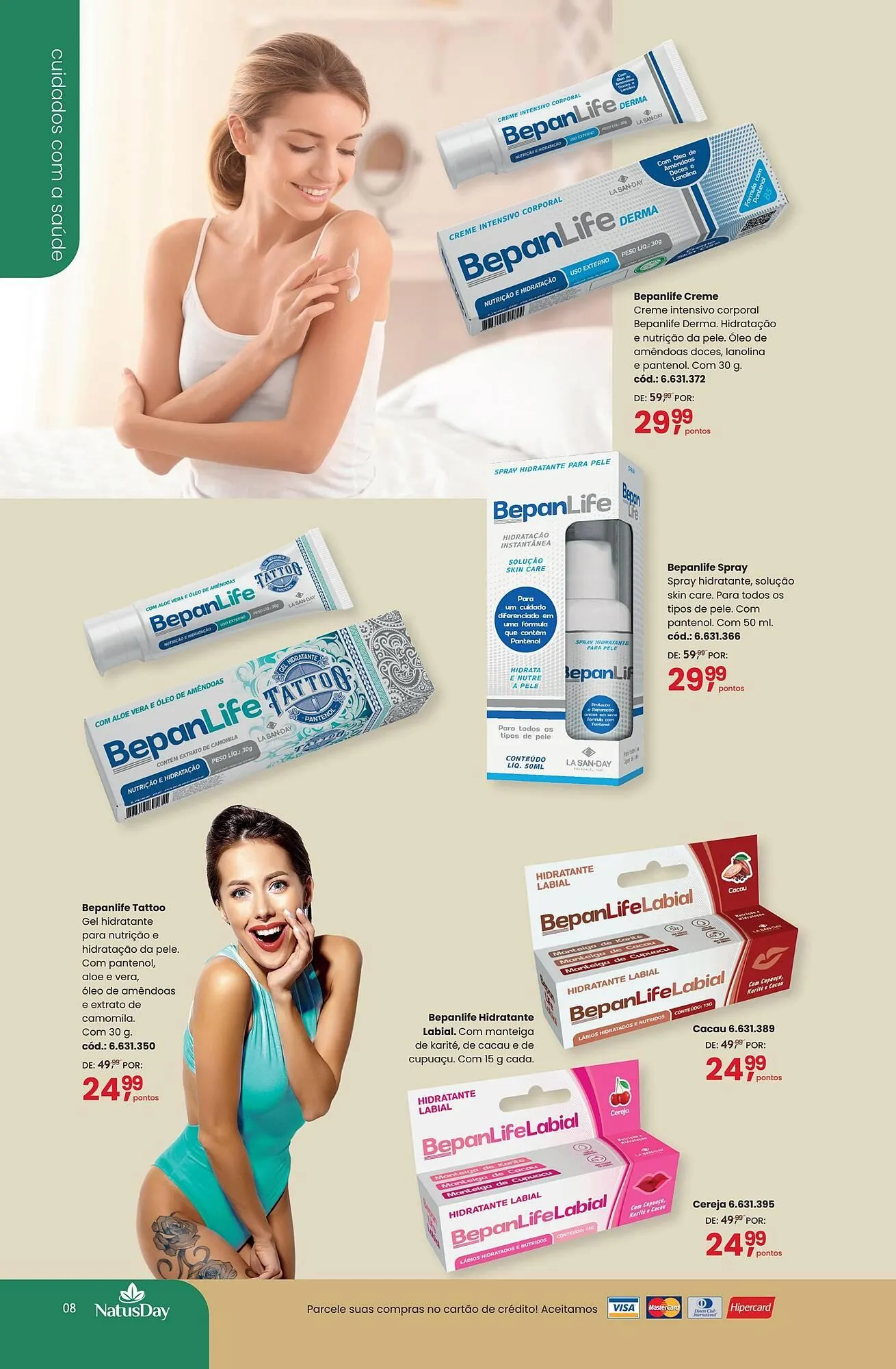 Encarte de Catálogo Quatro Estações 10 de março até 30 de junho 2025 - Pagina 8