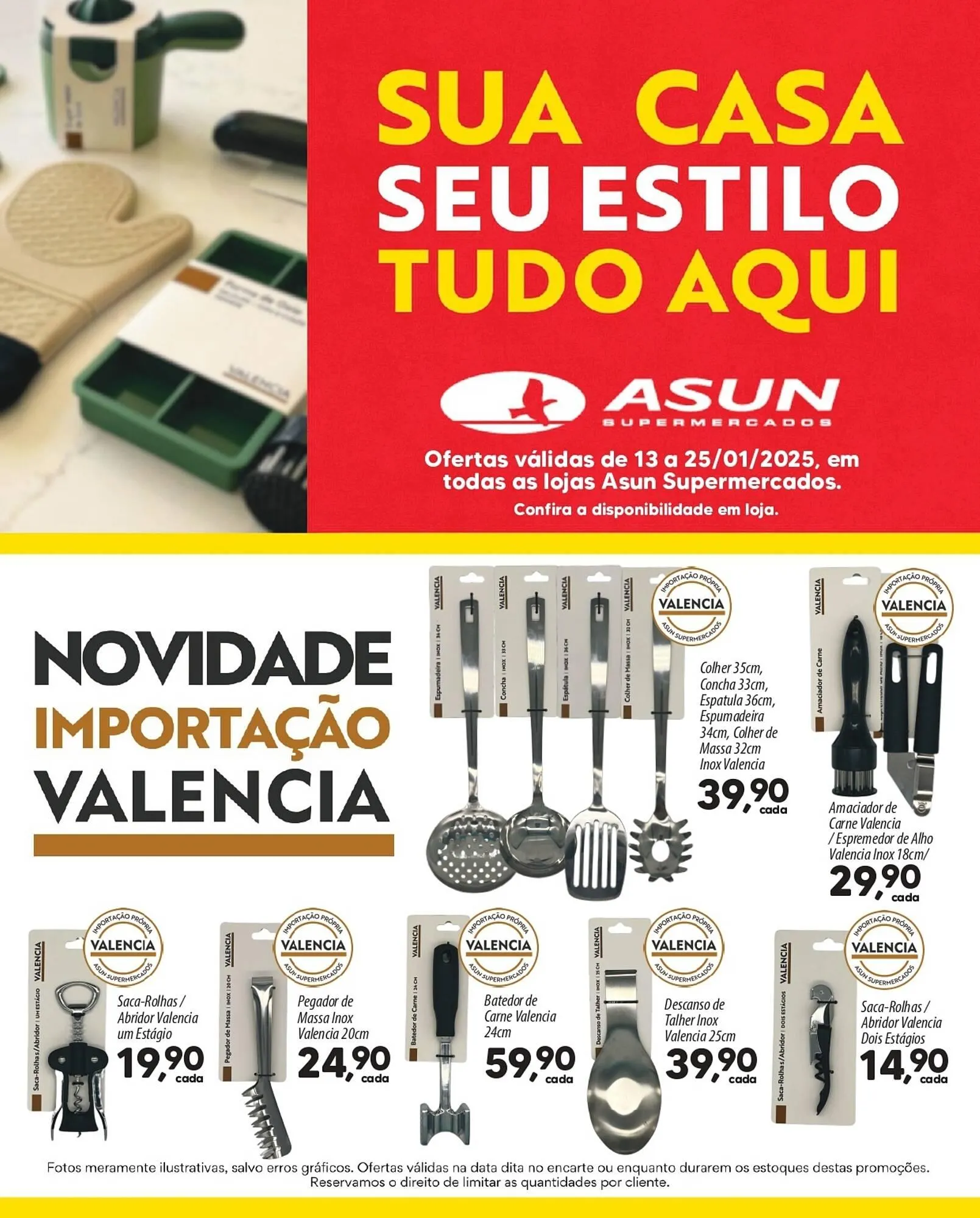 Encarte de Encarte Asun 14 de janeiro até 25 de janeiro 2026 - Pagina 1