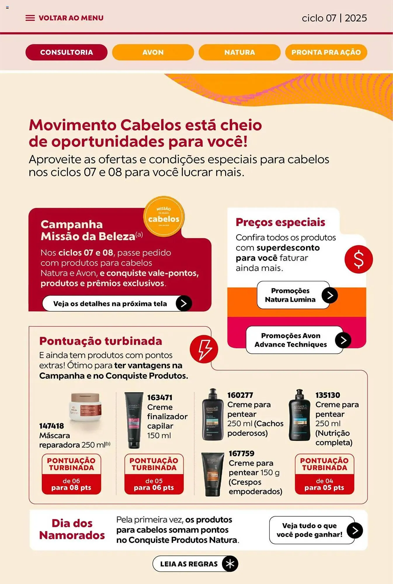 Encarte de Catálogo Avon 3 de abril até 1 de maio 2025 - Pagina 6