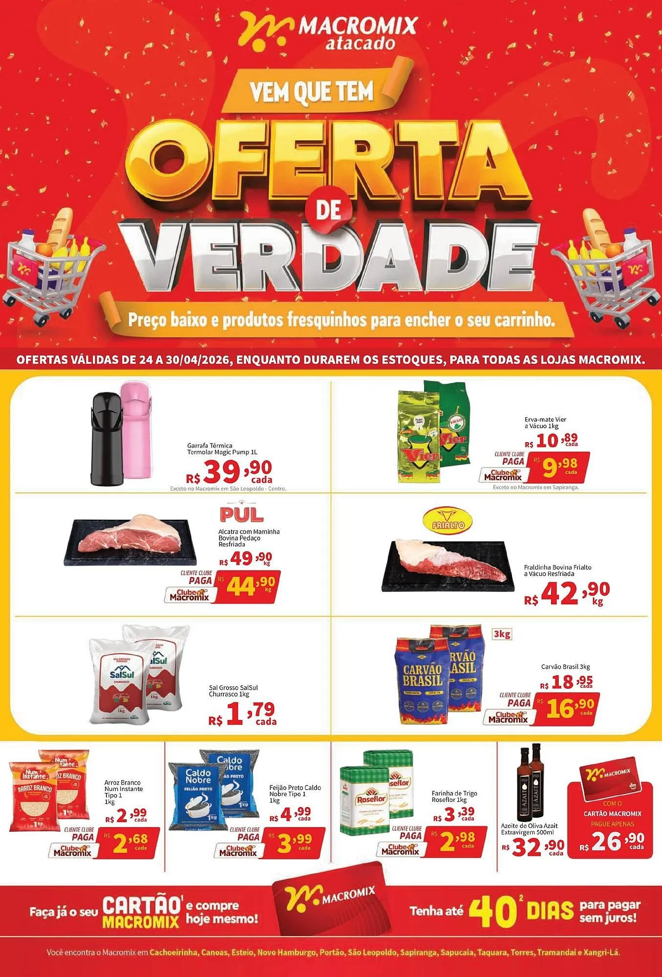 Encarte de Catálogo Macromix Atacado 24 de abril até 30 de abril 2026 - Pagina 1