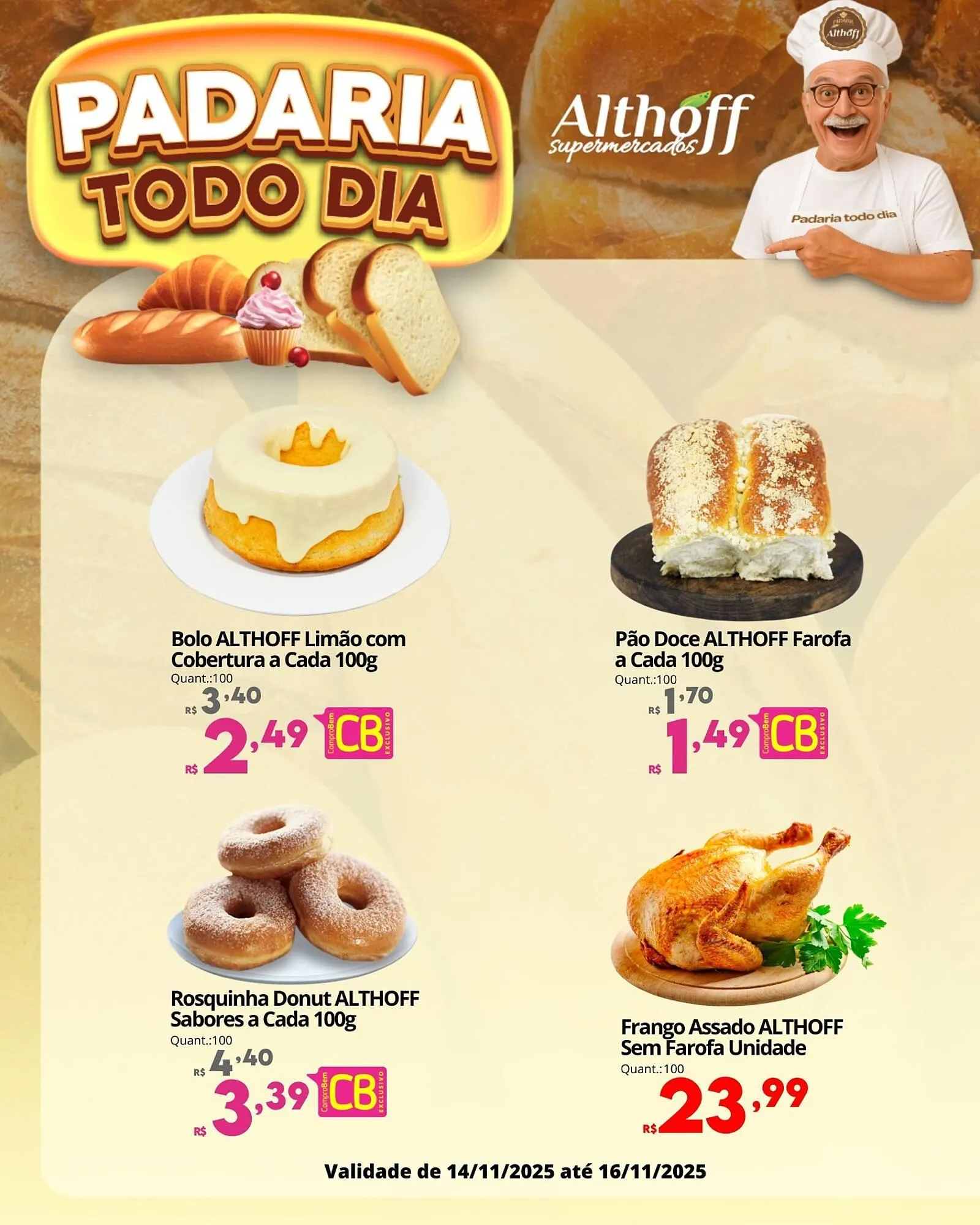 Encarte de Encarte Althoff Supermercados 14 de novembro até 16 de novembro 2025 - Pagina 1