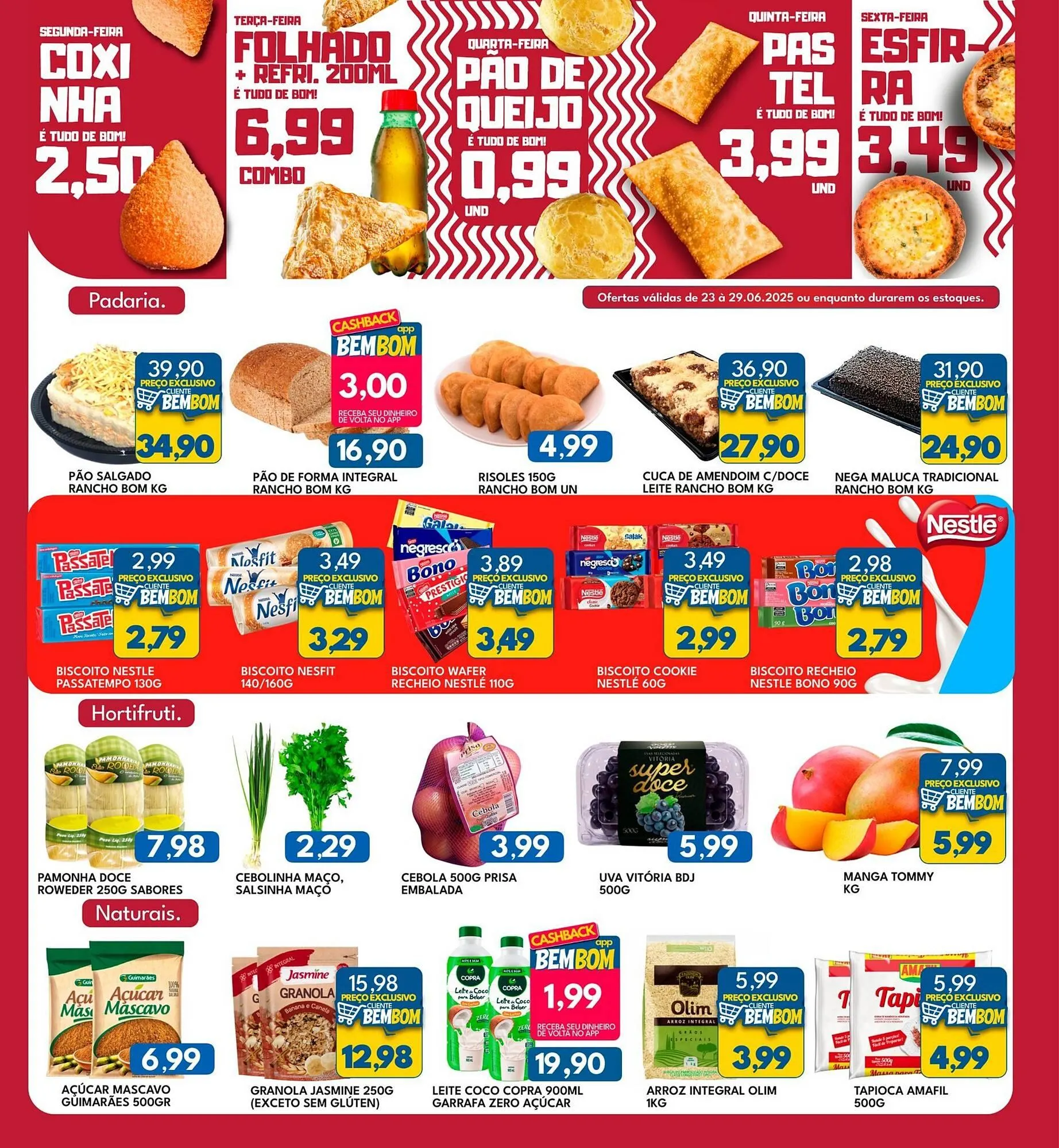 Encarte de Catálogo Rancho Bom Supermercados 23 de junho até 29 de junho 2025 - Pagina 4