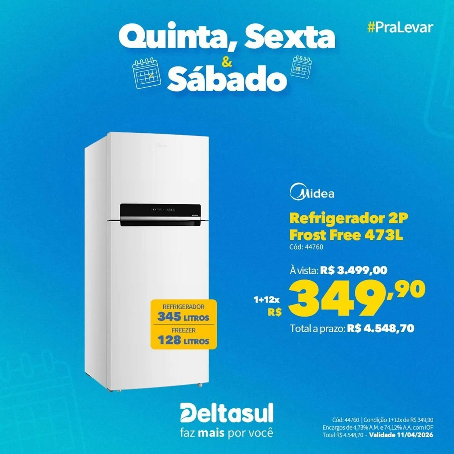 Encarte de Folheto Deltasul 10 de abril até 11 de abril 2026 - Pagina 7