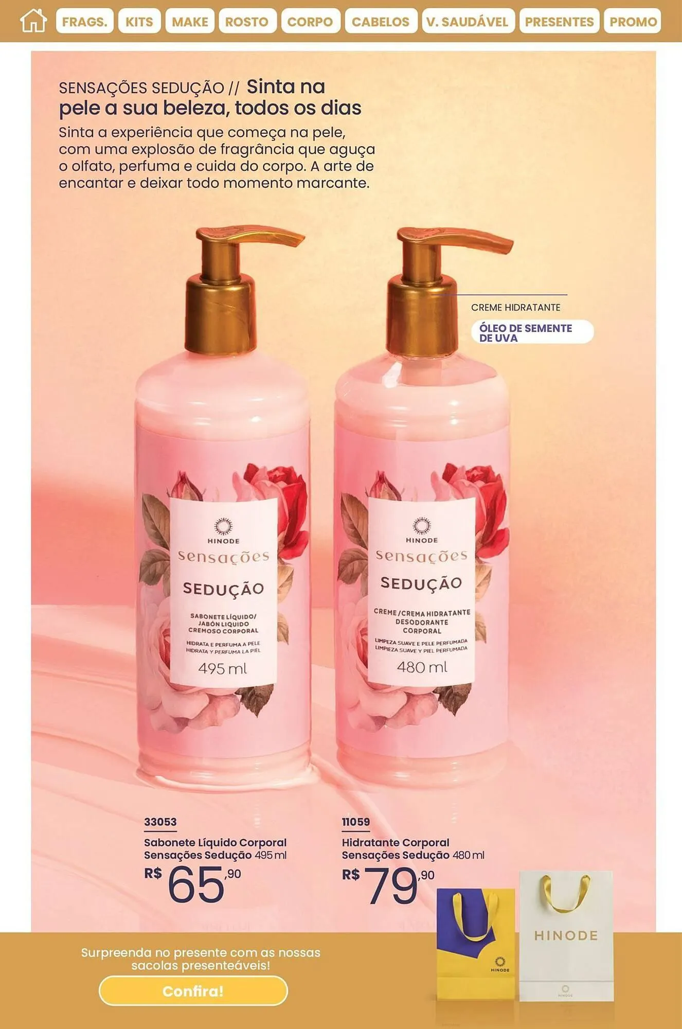 Encarte de Catálogo Hinode 1 de dezembro até 31 de dezembro 2025 - Pagina 59