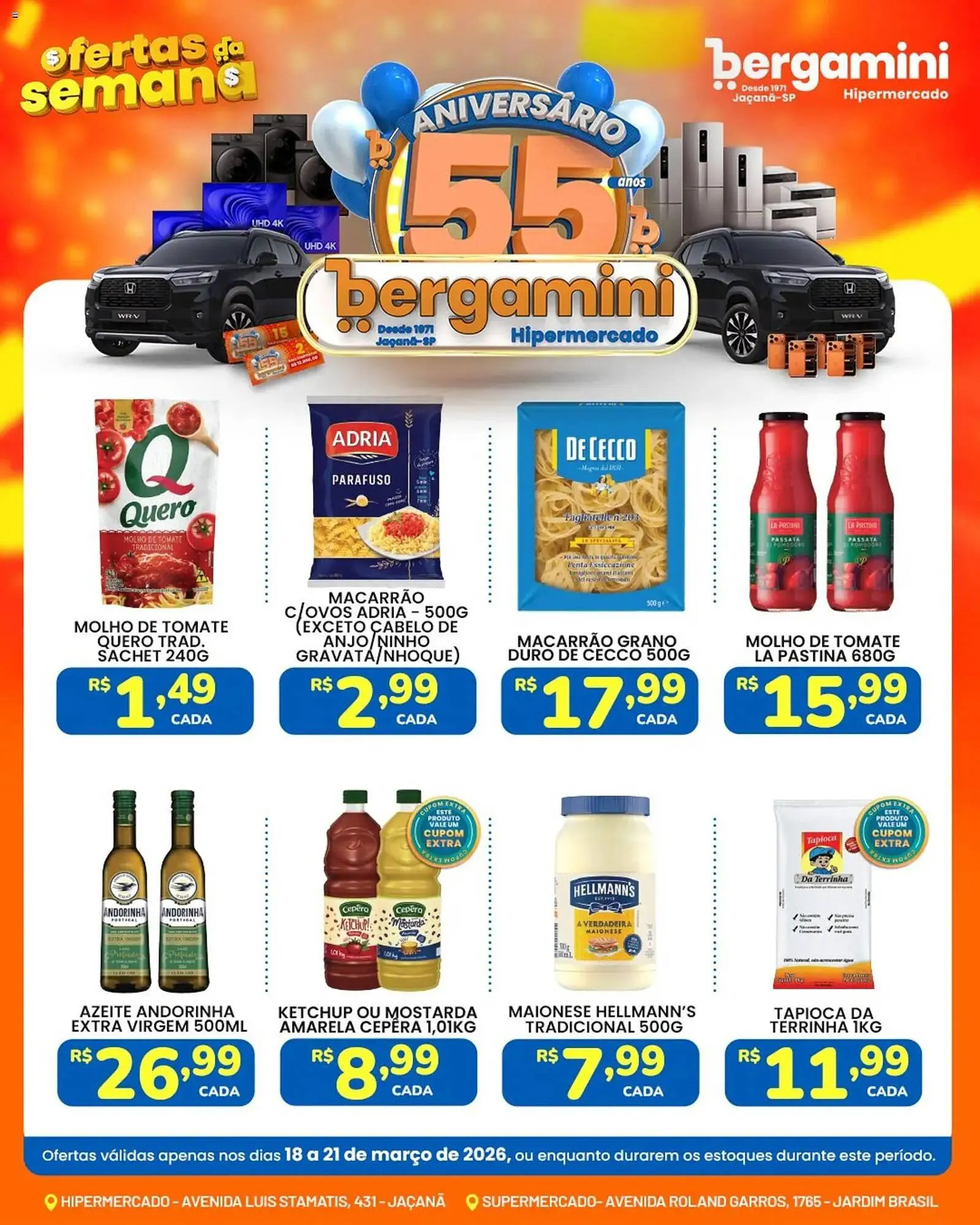Encarte de Catálogo Supermercado Bergamini 18 de março até 21 de março 2026 - Pagina 5