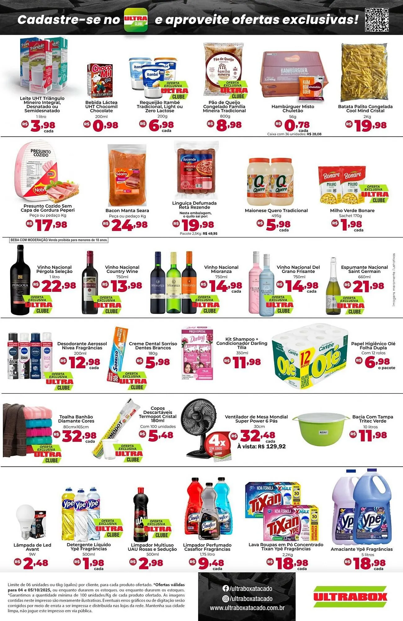 Encarte de Panfleto Ultrabox 3 de outubro até 6 de outubro 2025 - Pagina 2