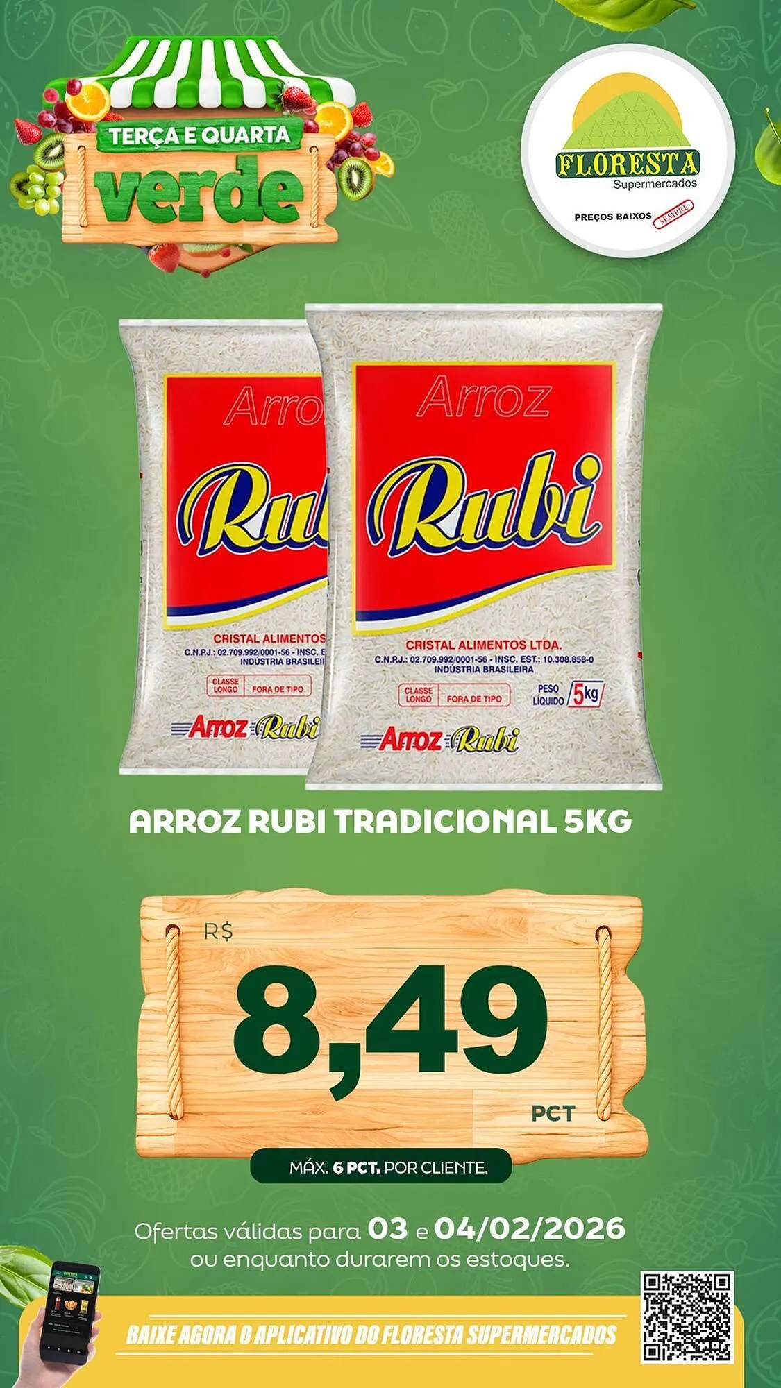 Encarte de Catálogo Floresta Supermercados 3 de fevereiro até 4 de fevereiro 2026 - Pagina 4