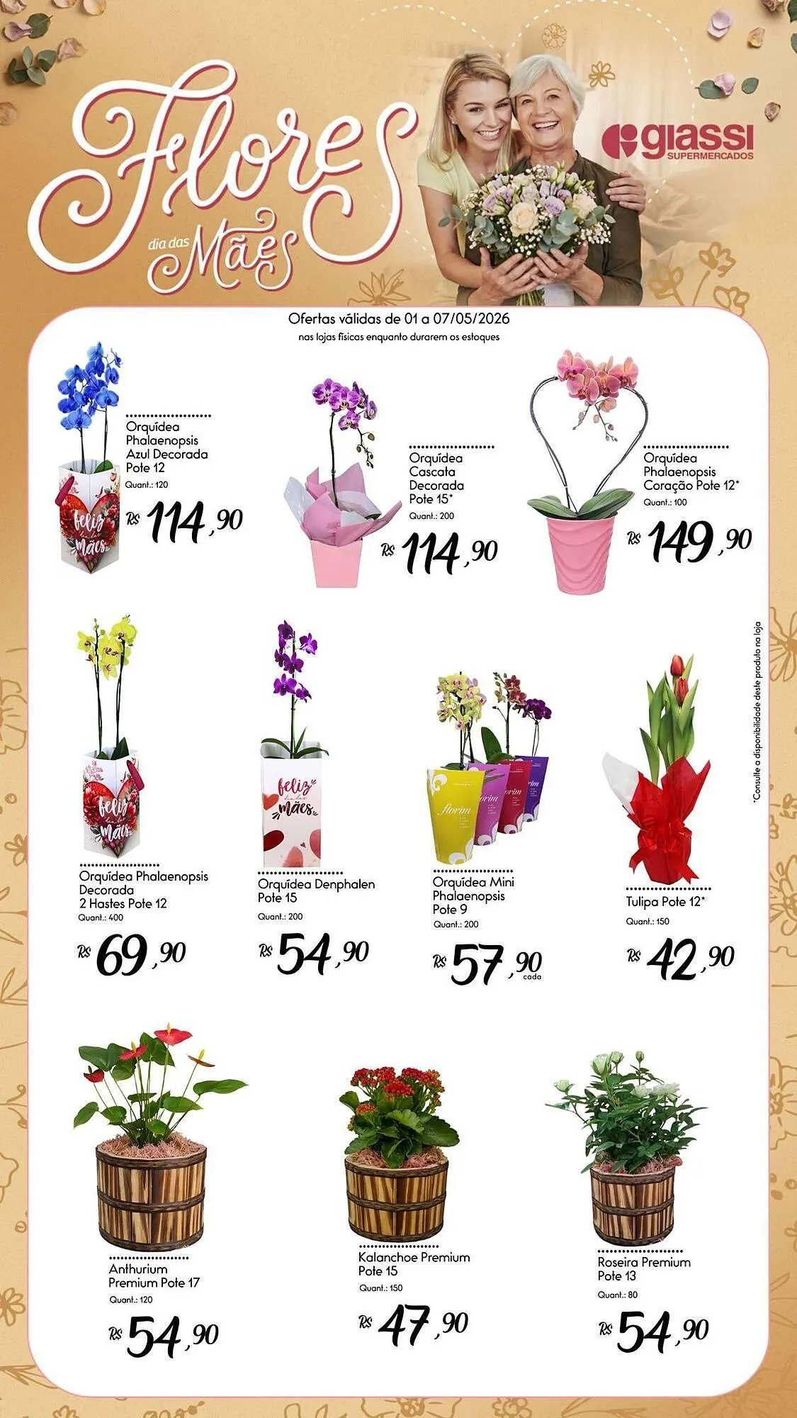 Encarte de Encarte Giassi Supermercados 1 de maio até 7 de maio 2026 - Pagina 1