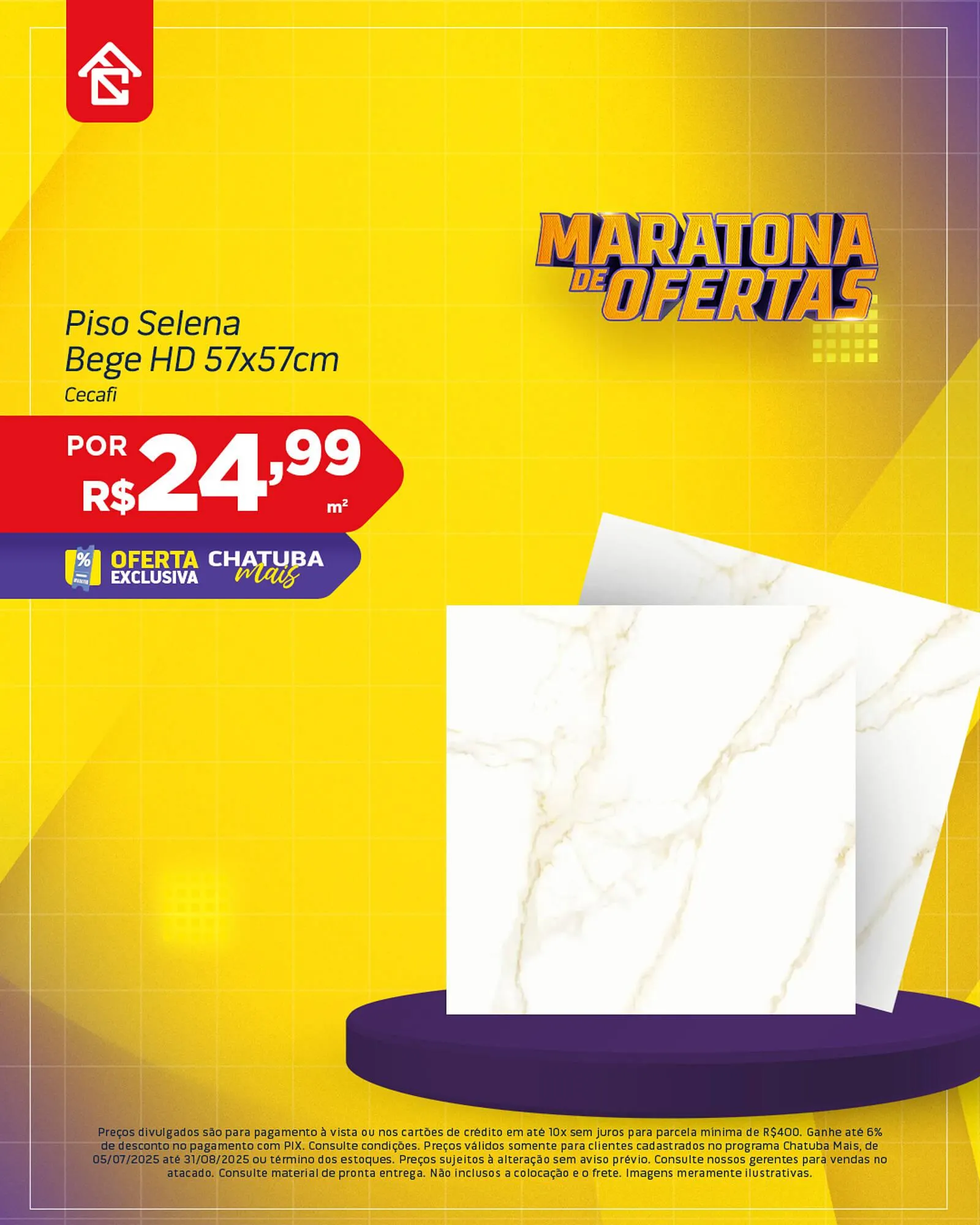 Encarte de Catálogo Chatuba 14 de julho até 31 de agosto 2025 - Pagina 1