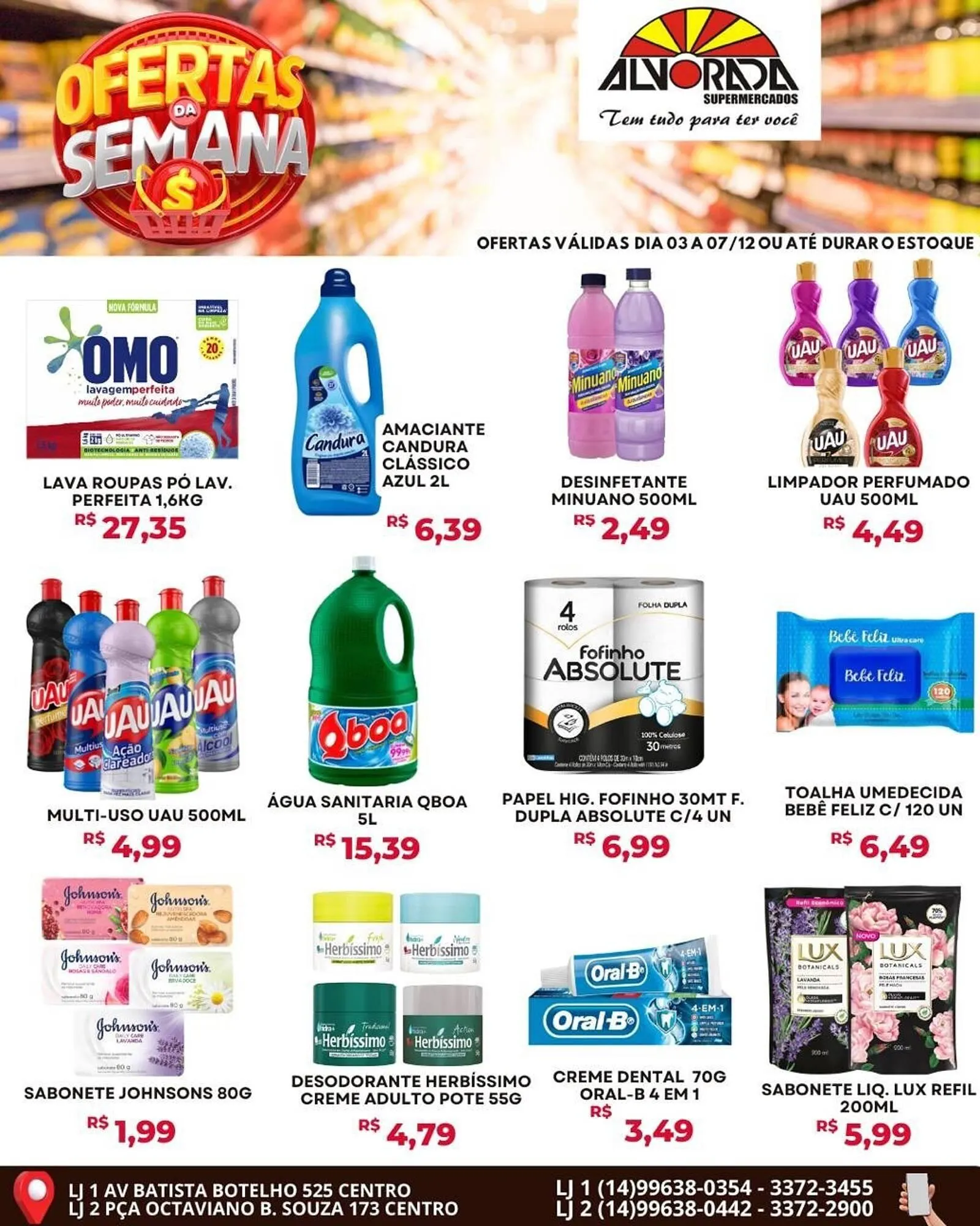 Encarte de Catálogo Alvorada Supermercados 3 de dezembro até 7 de dezembro 2025 - Pagina 3