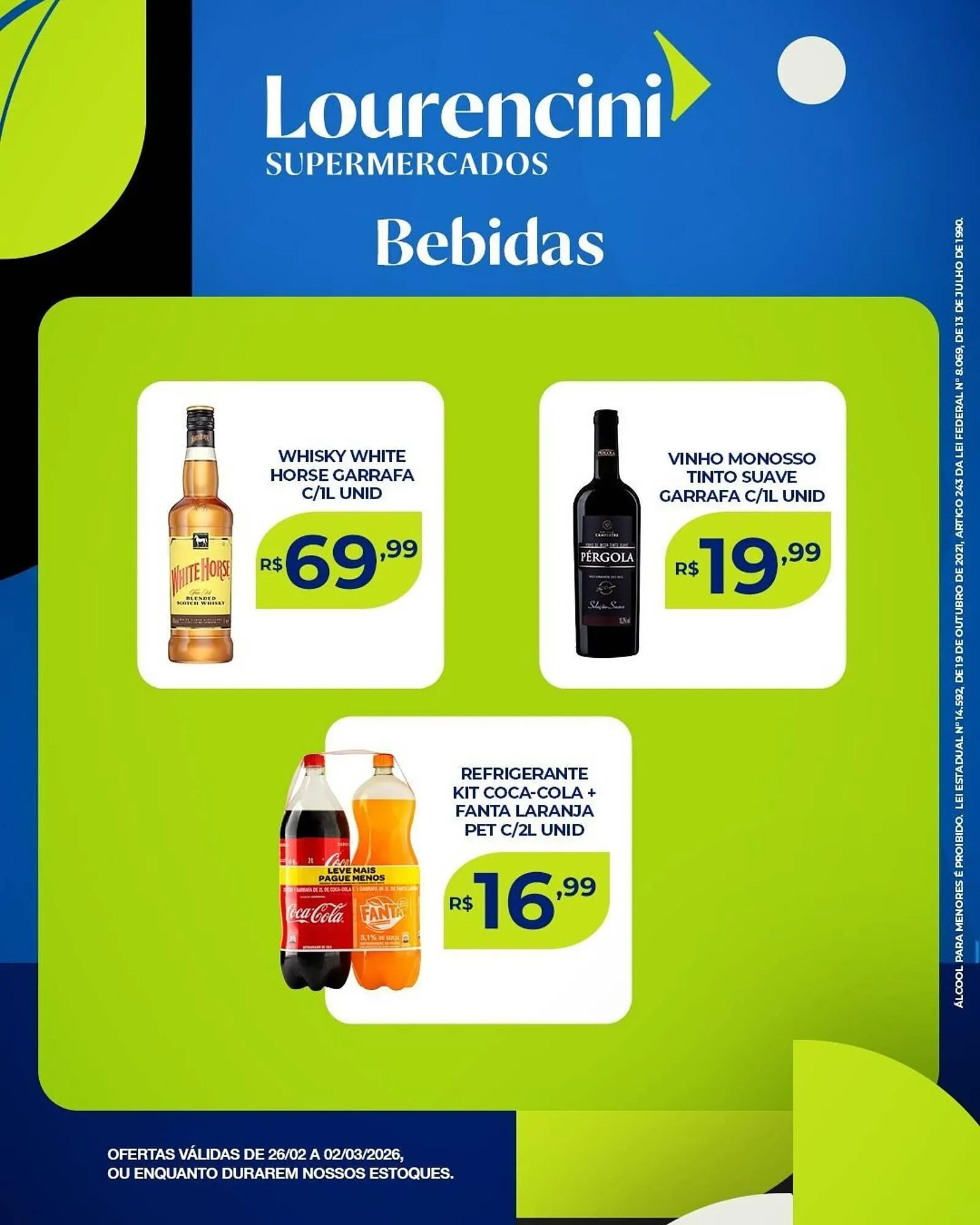 Encarte de Catálogo Lourencini Supermercados 27 de fevereiro até 2 de março 2026 - Pagina 2