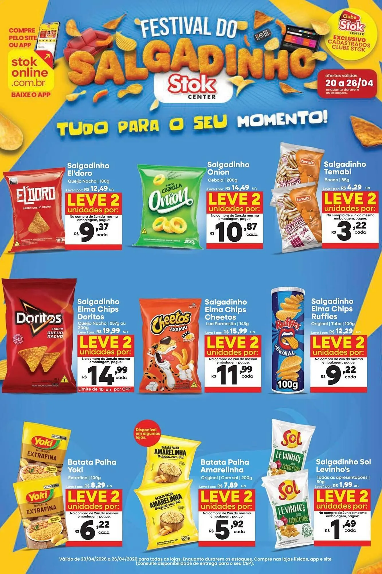 Encarte de Encarte Stok Center 20 de abril até 26 de abril 2026 - Pagina 1