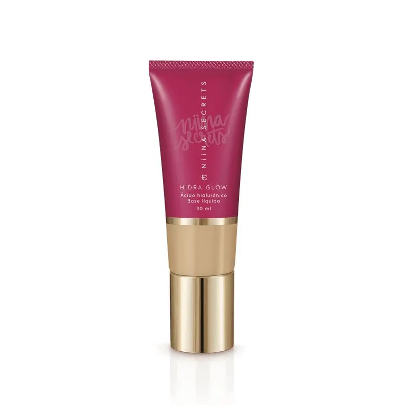 Base Líquida Niina Secrets Hidra Glow Cor 25 30ml