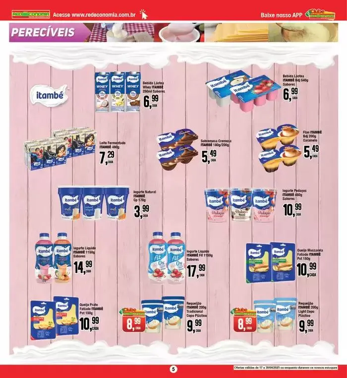 Encarte de Ofertas Rede Economia 17 de abril até 30 de abril 2025 - Pagina 4
