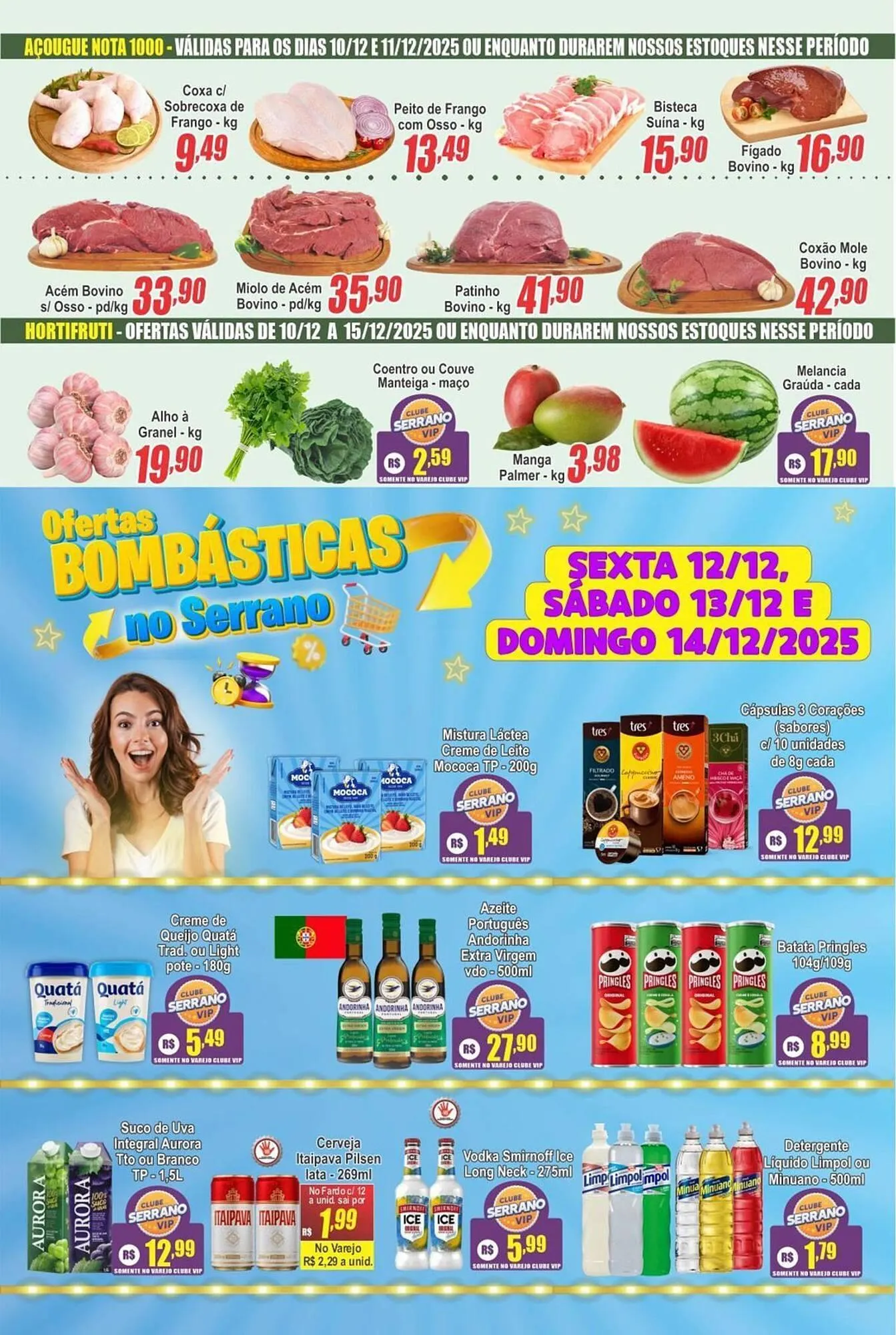 Encarte de Catálogo Serrano Supermercado 10 de dezembro até 16 de dezembro 2025 - Pagina 2