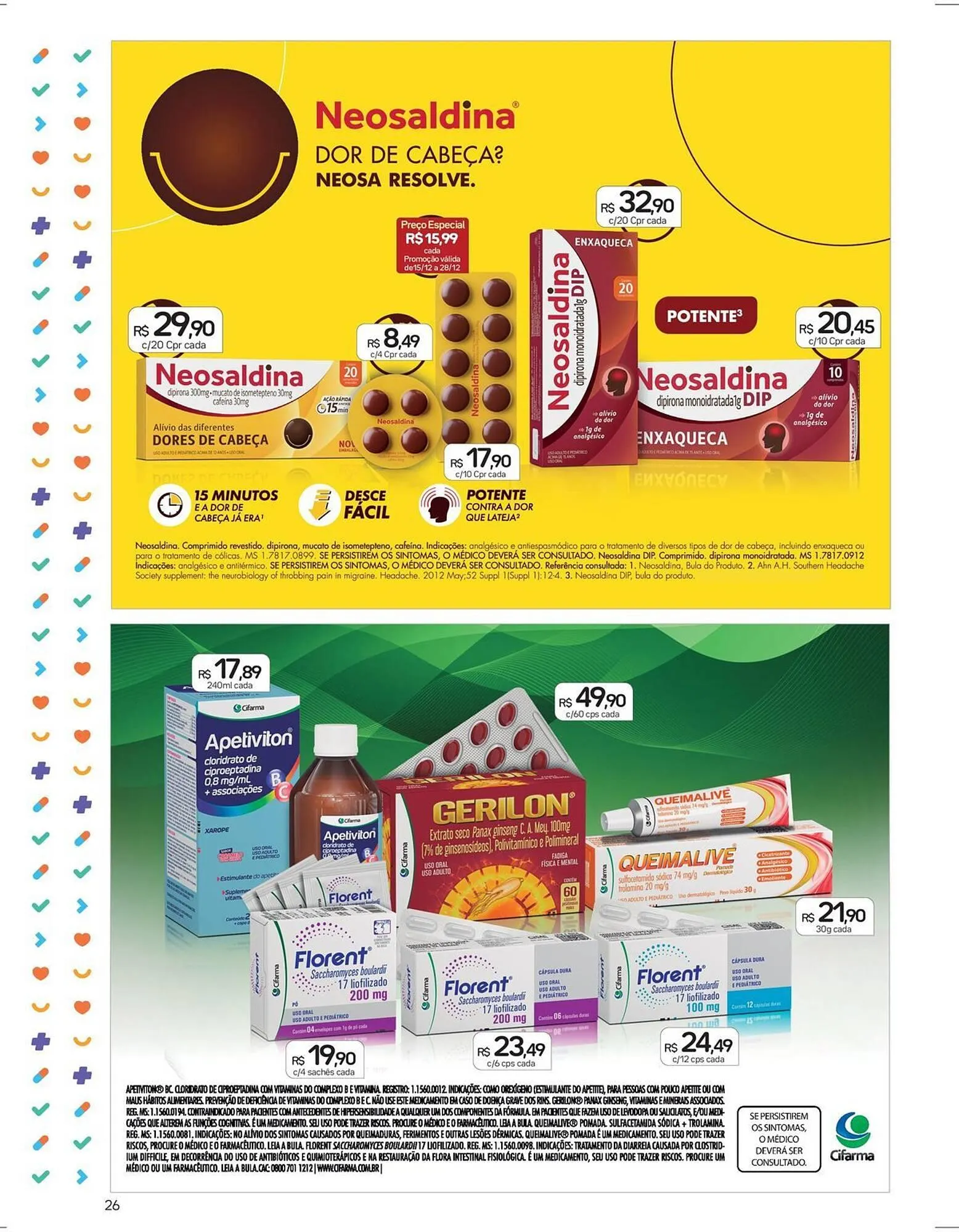 Encarte de Folheto Drogal 1 de dezembro até 4 de janeiro 2026 - Pagina 26