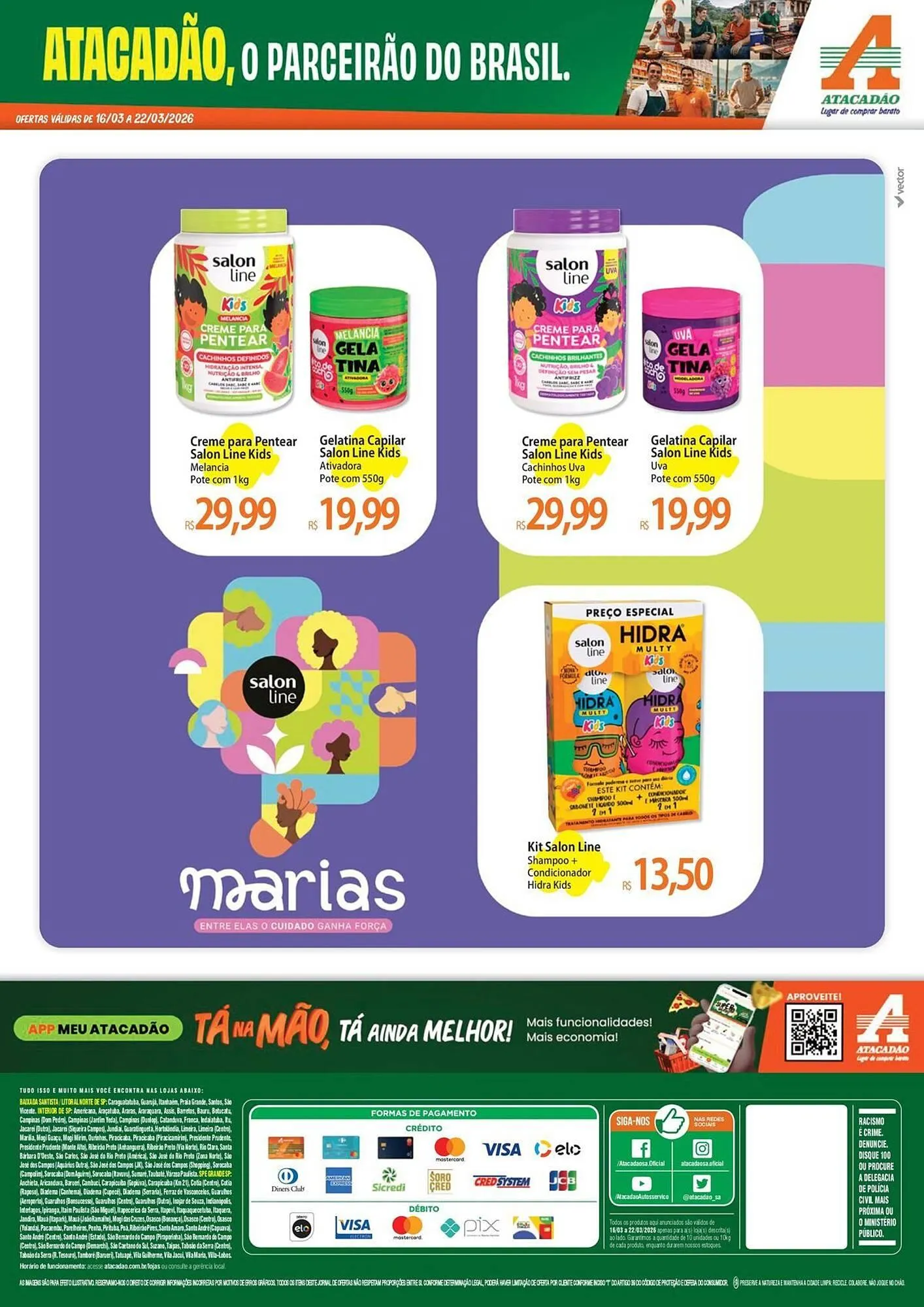 Encarte de Folheto Atacadão 16 de março até 22 de março 2026 - Pagina 4
