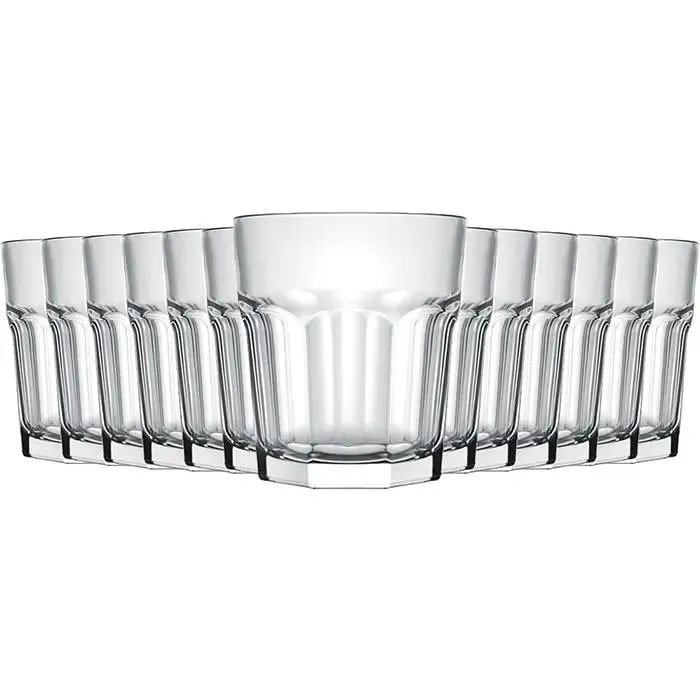 Jogo de Copos Rocks Bristol Nadir 320ml com 12 peças