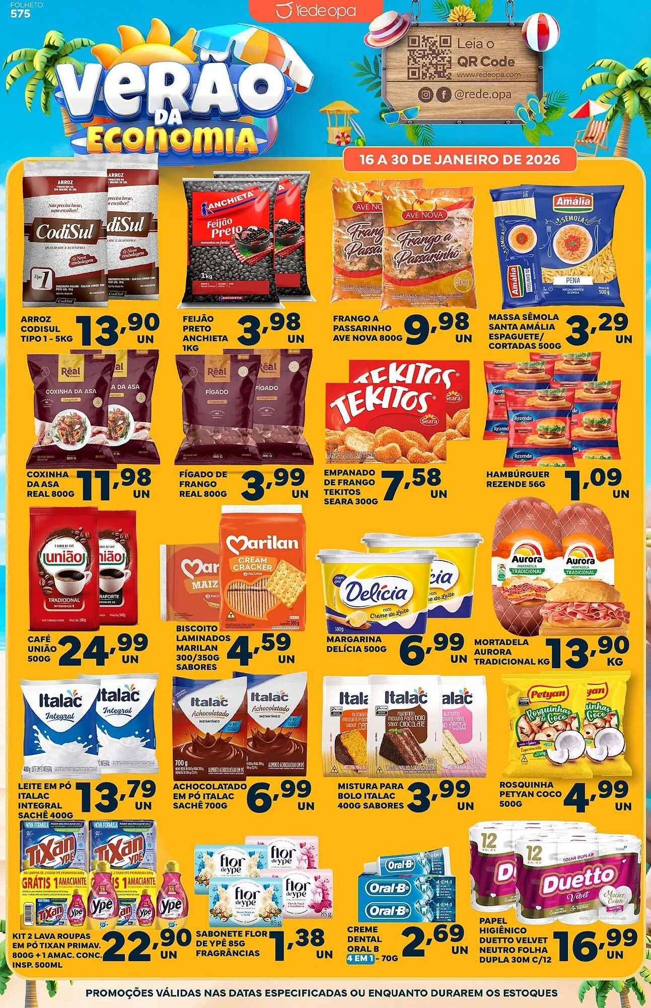 Encarte de Catálogo Rede Opa 16 de janeiro até 30 de janeiro 2026 - Pagina 1