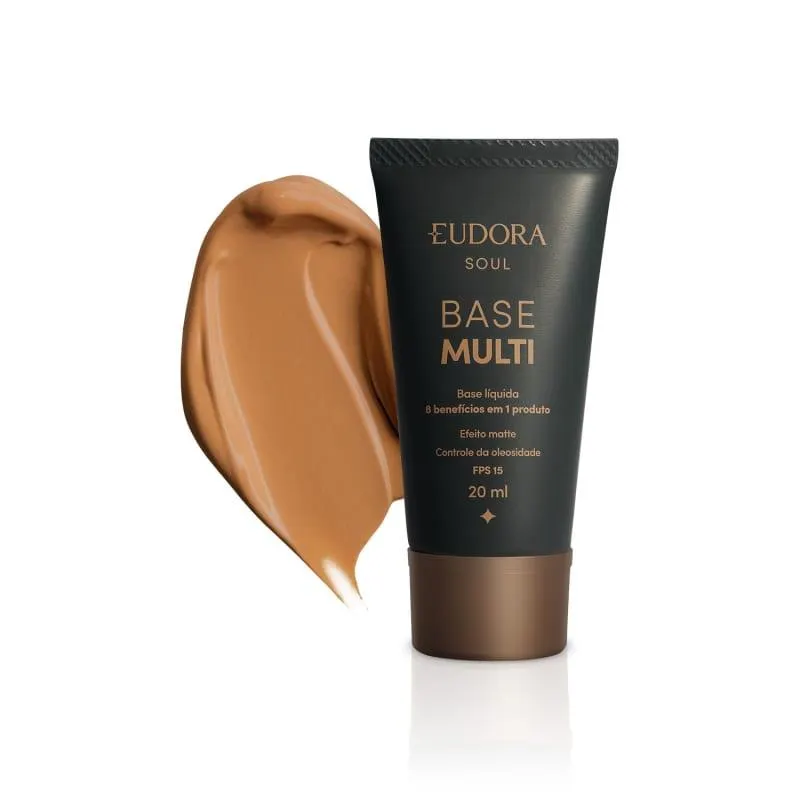 Base Multi 8 em 1 Cor 65 Eudora Soul 20ml
