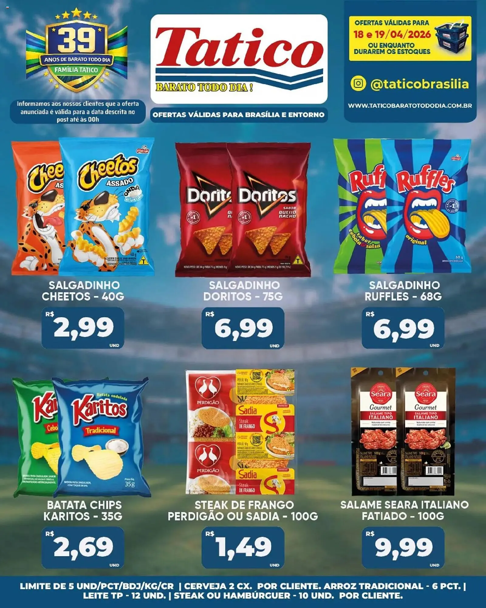 Encarte de Tabloide Tatico 20 de abril até 20 de abril 2026 - Pagina 36