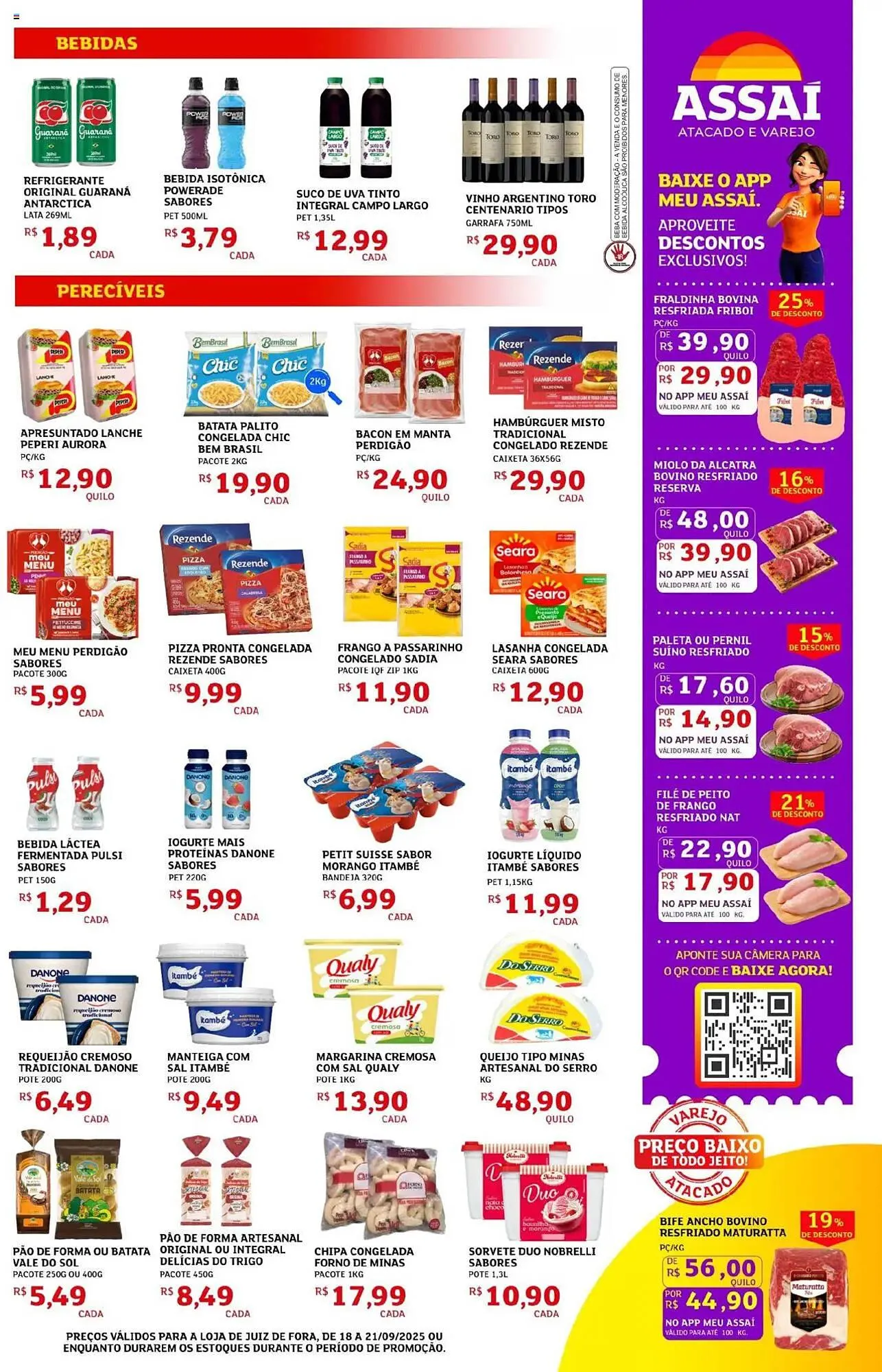 Encarte de Encarte Assaí Atacadista 18 de setembro até 21 de setembro 2025 - Pagina 3