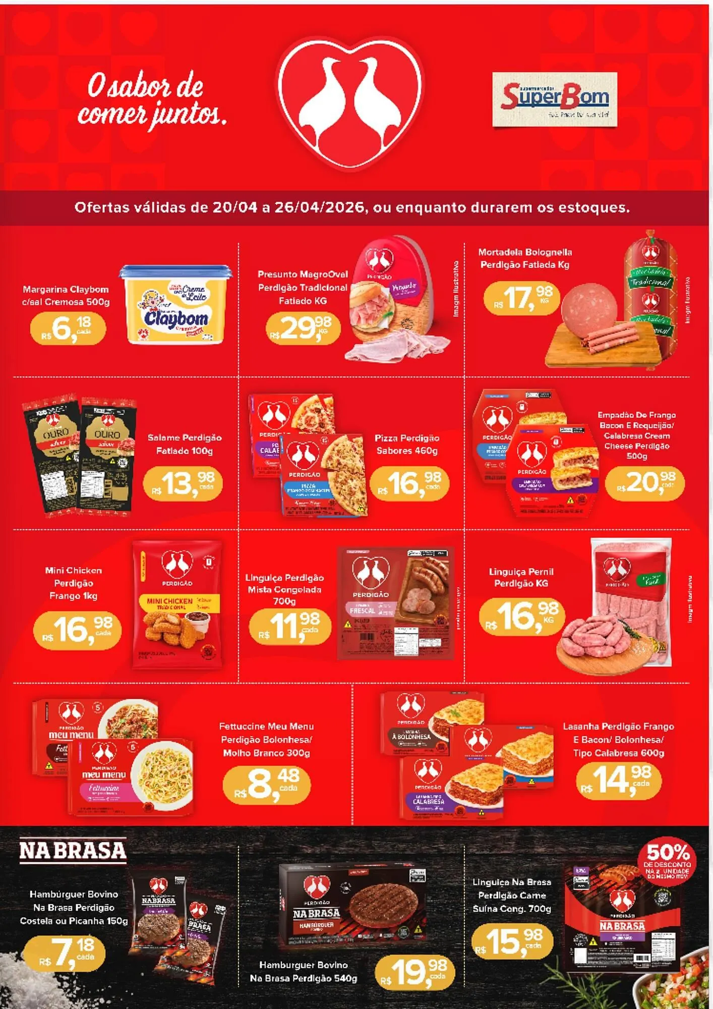 Encarte de Encarte Super Bom 20 de abril até 26 de abril 2026 - Pagina 1