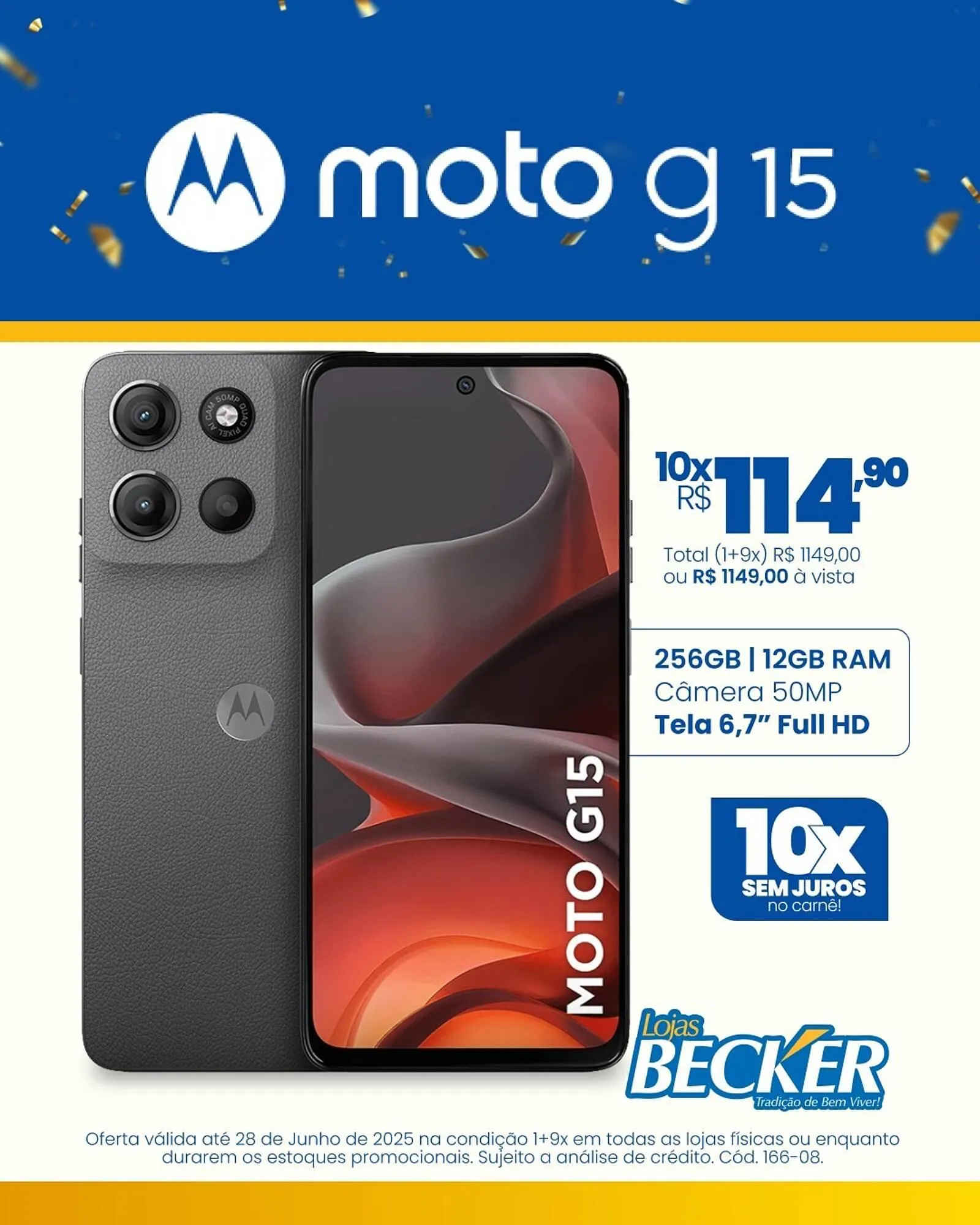 Encarte de Catálogo Lojas Becker 25 de junho até 28 de junho 2025 - Pagina 1