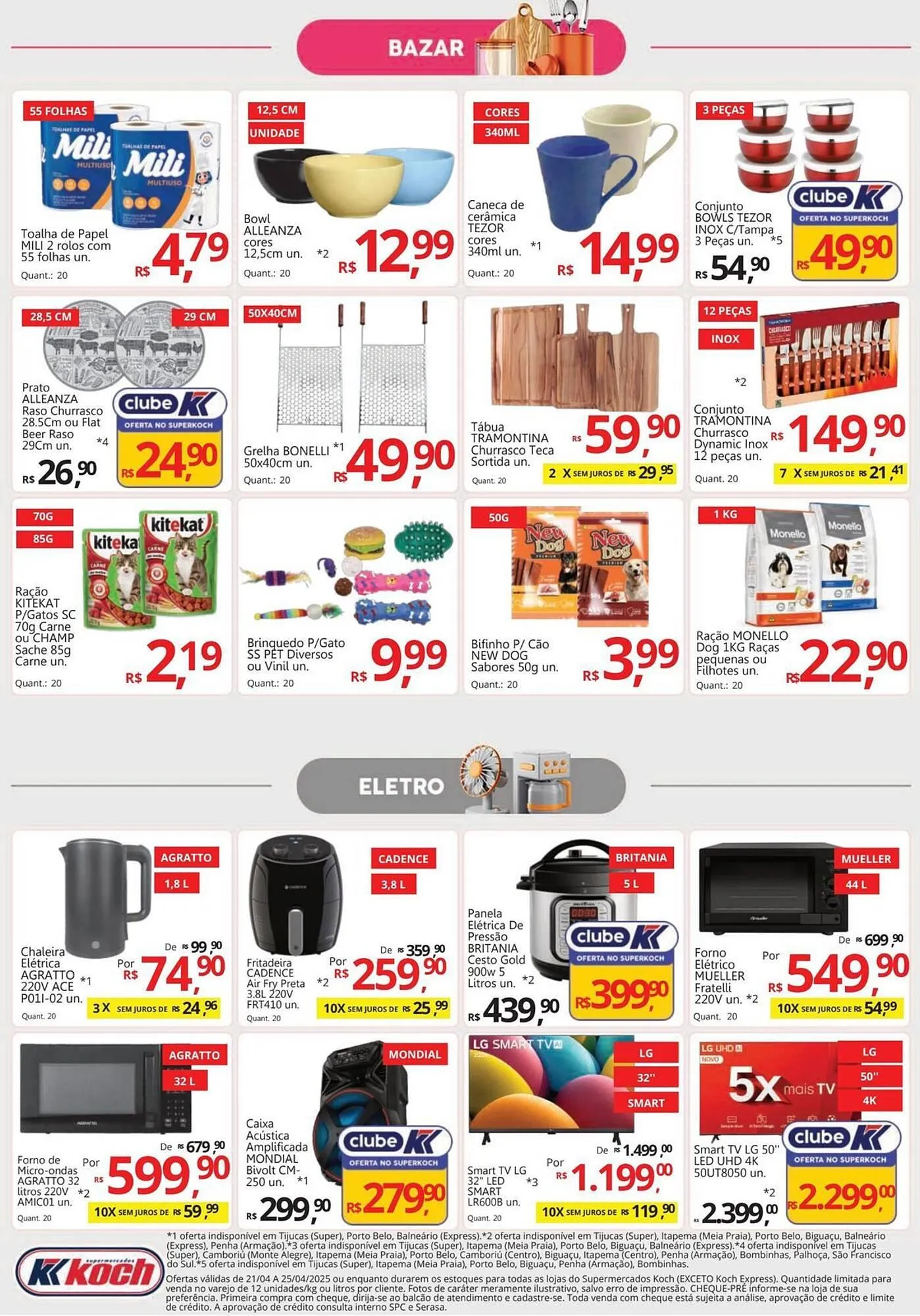 Encarte de Catálogo Supermercados Koch 23 de abril até 25 de abril 2025 - Pagina 8