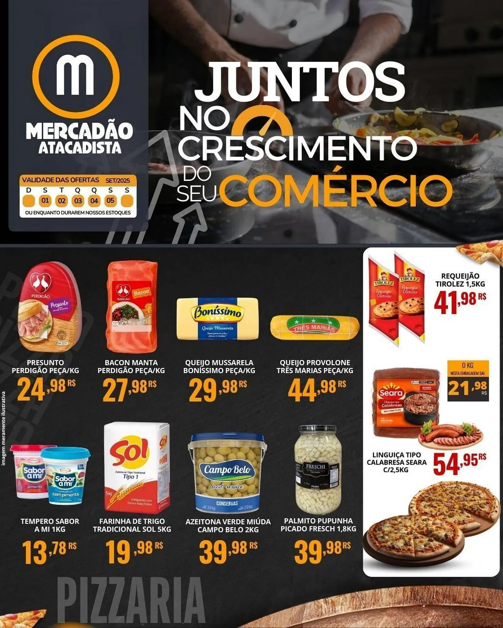 Encarte de folheto Mercadão Atacadista 1 de setembro até 5 de setembro 2025 - Pagina 1
