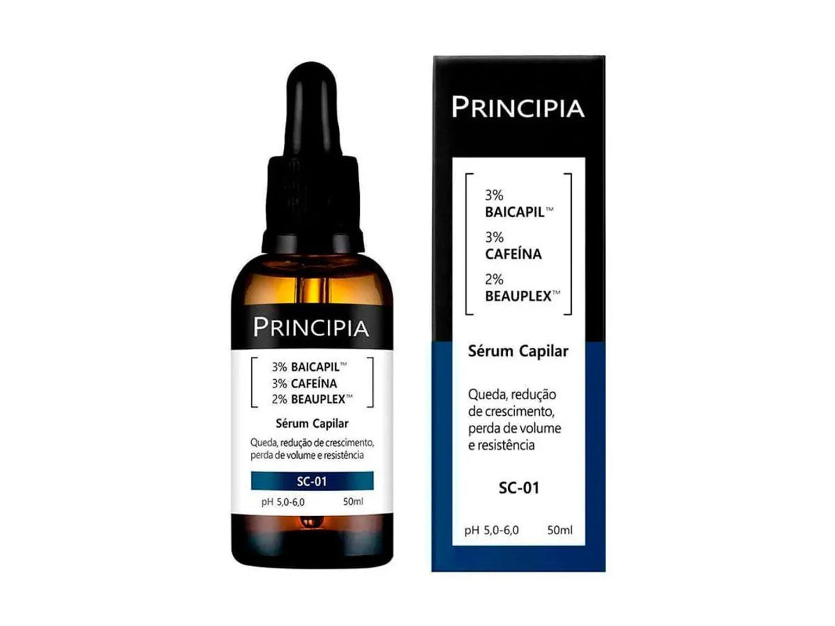 Sérum Capilar Principia SC-01 Baicapil + Cafeína + Beauplex 50ml