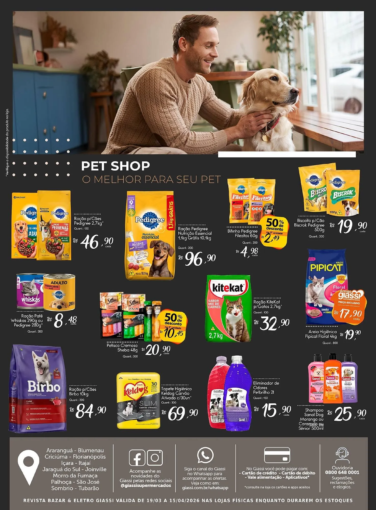 Encarte de Encarte Giassi Supermercados 19 de março até 15 de abril 2026 - Pagina 8