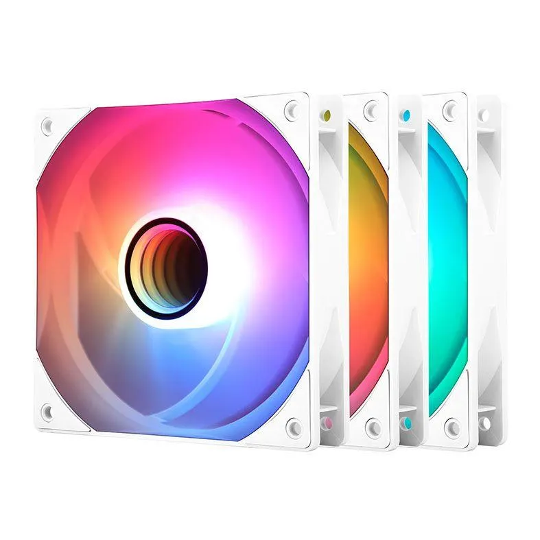 Kit Ventoinhas Thermalright TL-C12W-S V3 X3, ARGB, 3x120mm, Branco, TL-C12W-S-V3-X3