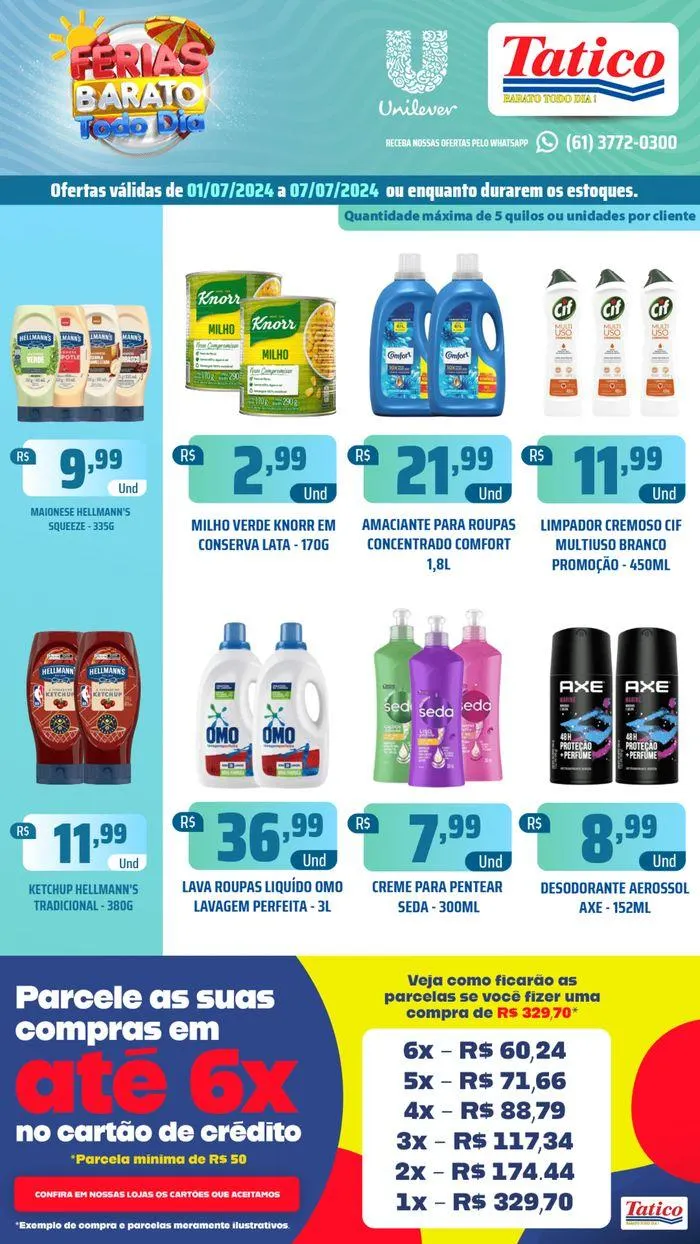 Encarte de Ofertas Tatico 1 de julho até 7 de julho 2024 - Pagina 8