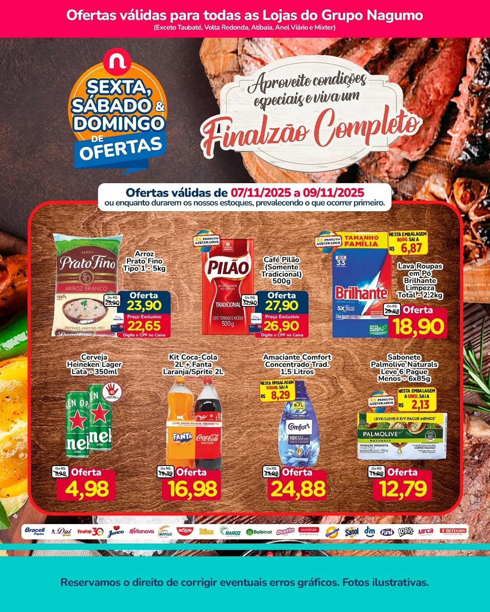 Encarte de Folheto Nagumo 8 de novembro até 9 de novembro 2025 - Pagina 1