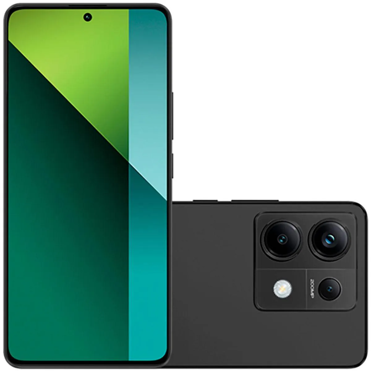 Smartphone Redmi Xiaomi Note 13 Pro 5G 256GB Preto Tela 6.67" Câmera 200MP 8GB RAM