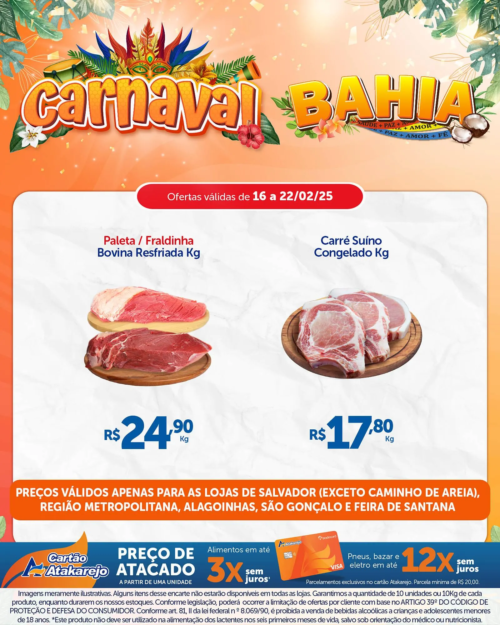 Encarte de Catálogo Atakarejo 16 de fevereiro até 22 de fevereiro 2025 - Pagina 3