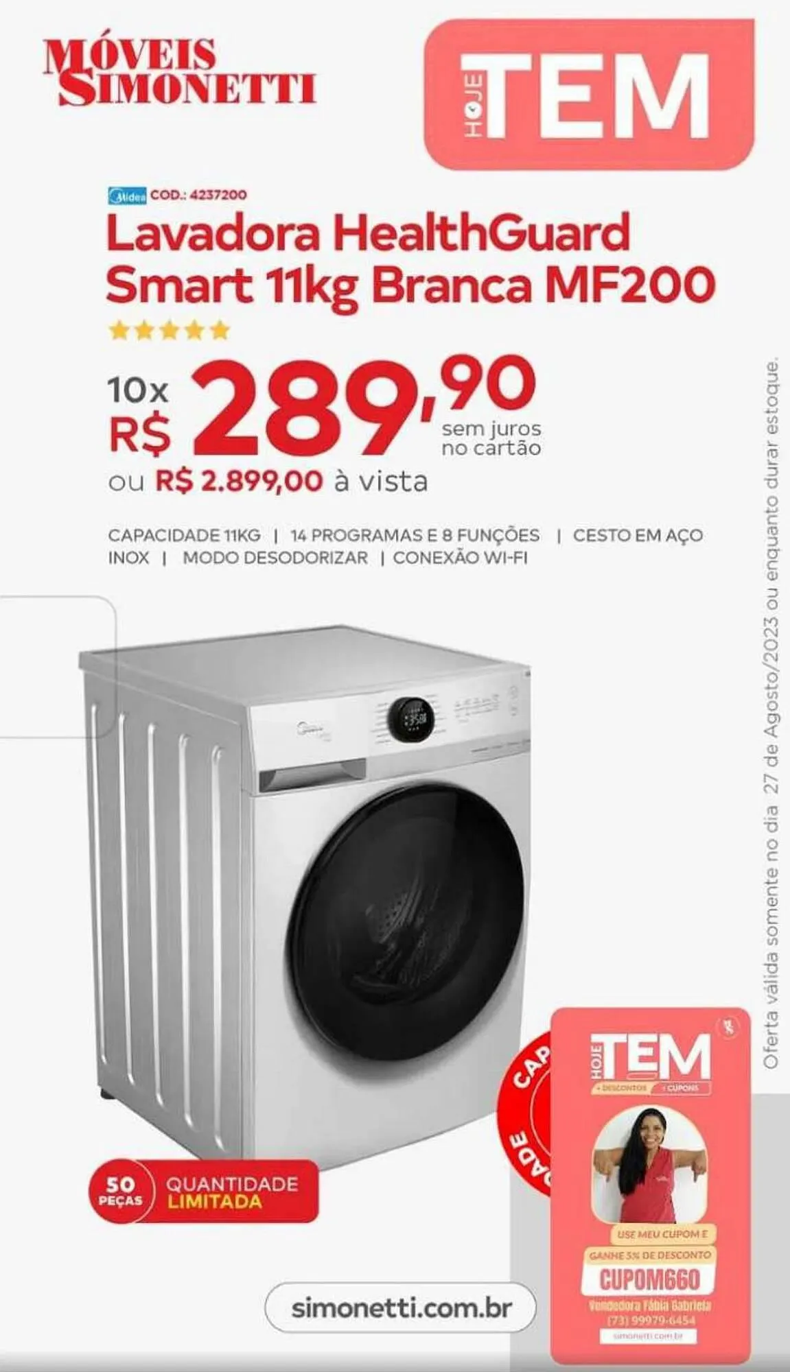 Encarte de Catálogo Móveis Simonetti 27 de agosto até 27 de agosto 2023 - Pagina 3