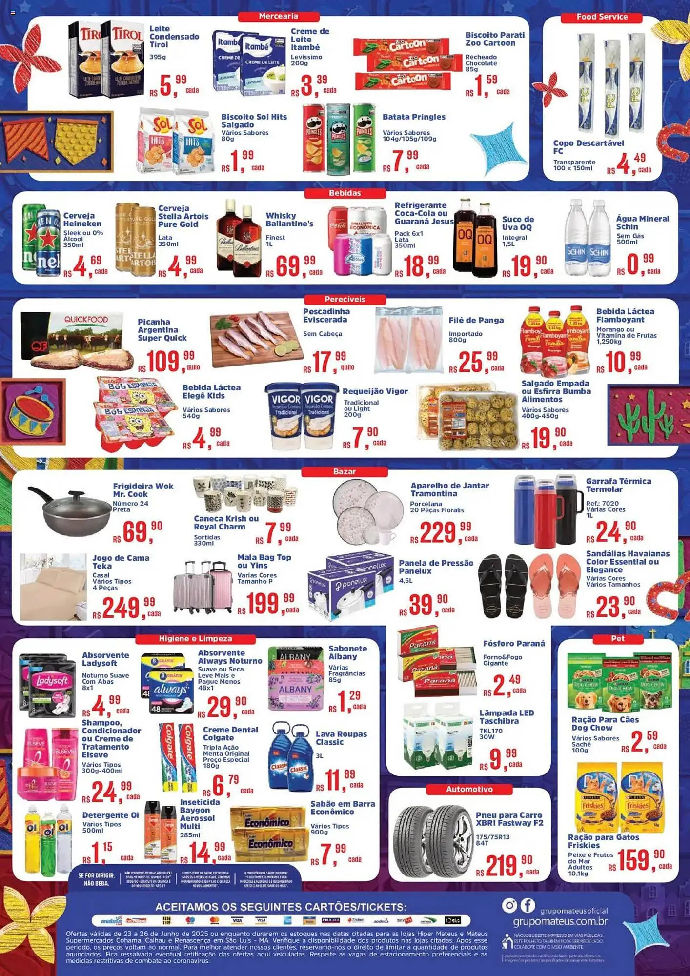 Encarte de Catálogo Supermercados Mateus 23 de junho até 26 de junho 2025 - Pagina 2