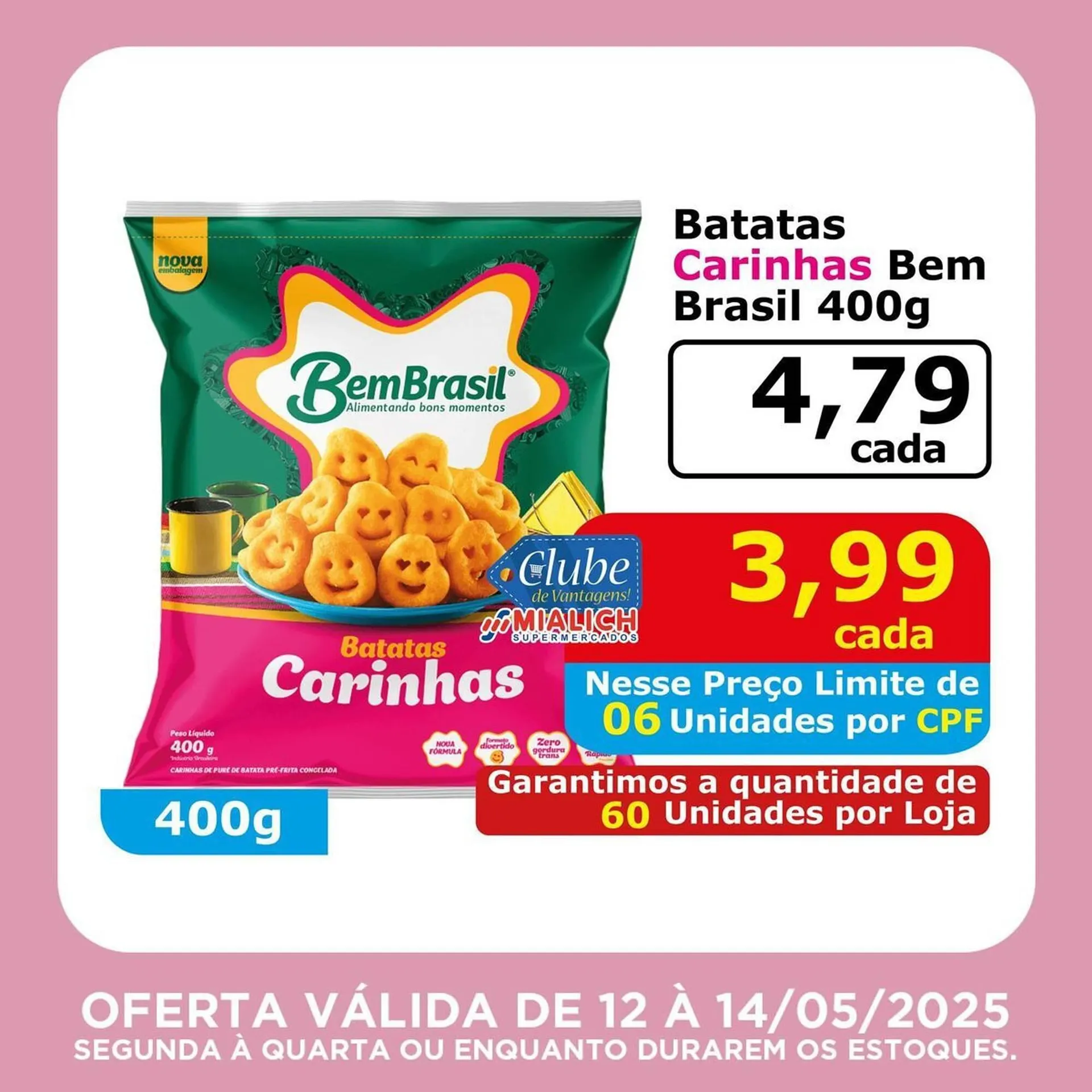 Encarte de Catálogo Mialich Supermercados 12 de maio até 14 de maio 2025 - Pagina 5