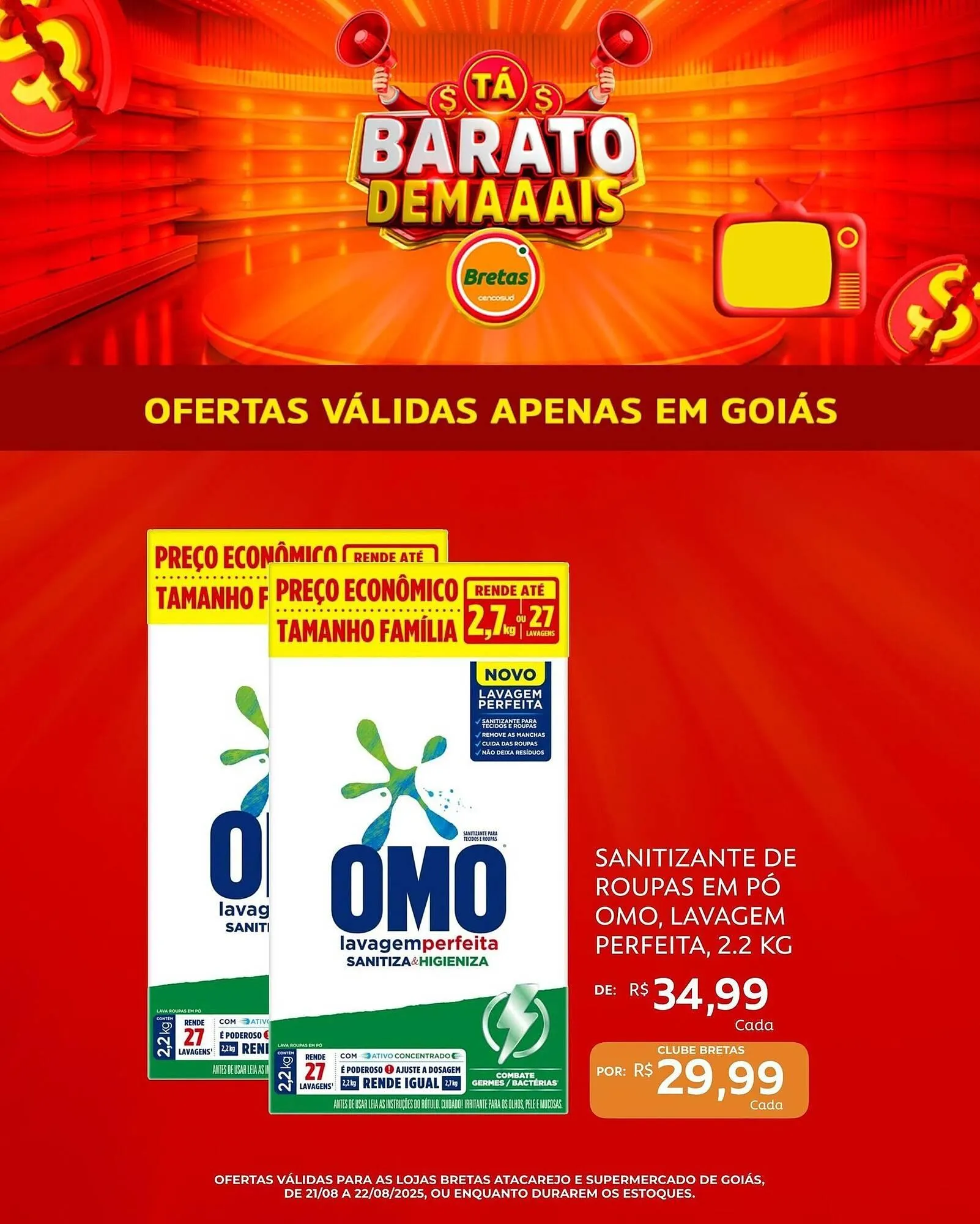 Encarte de Catálogo Supermercados Bretas 21 de agosto até 22 de agosto 2025 - Pagina 2