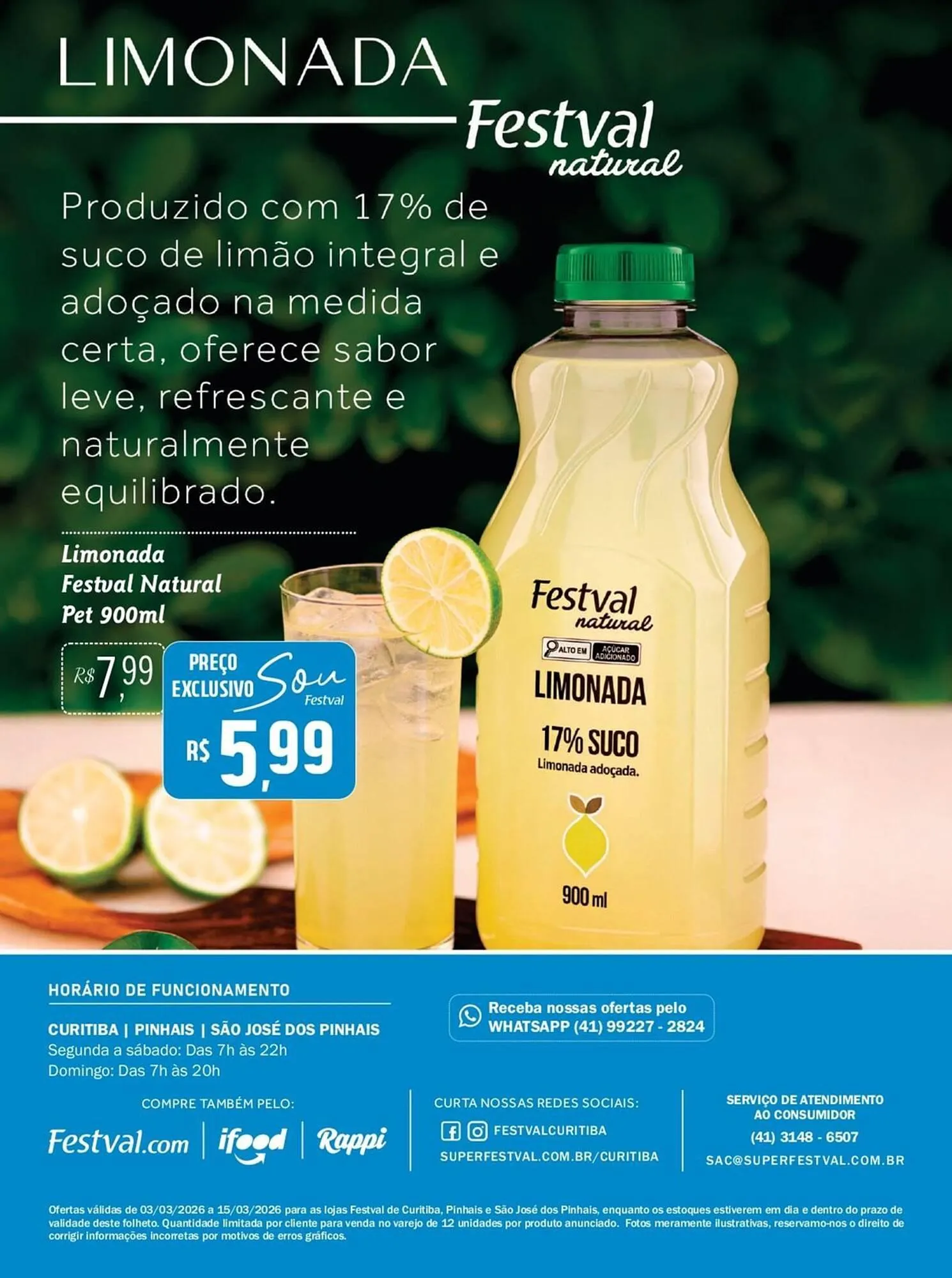 Encarte de Encarte Festval 3 de março até 15 de março 2026 - Pagina 12