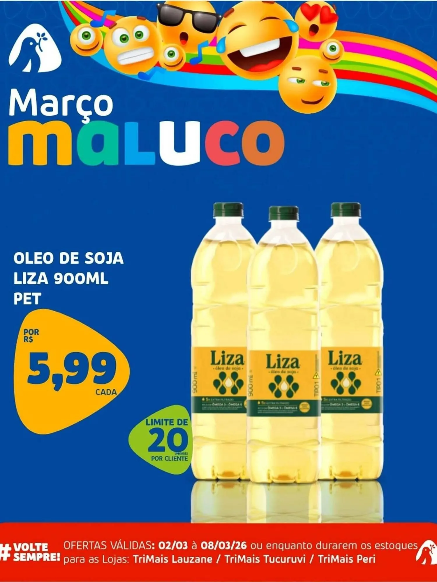 Encarte de Catálogo Trimais Supermercado 2 de março até 8 de março 2026 - Pagina 4