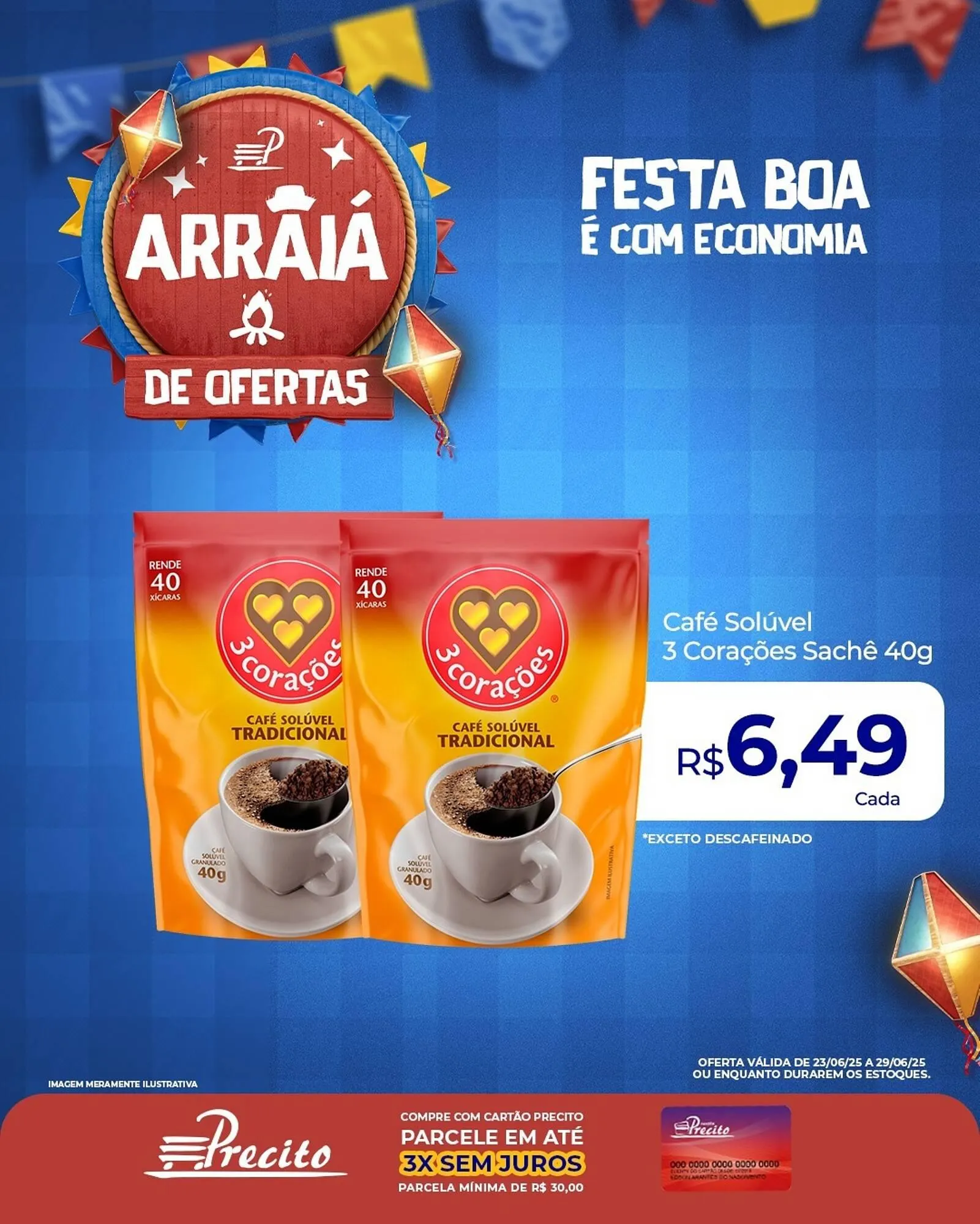 Encarte de Catálogo Supermercado Precito 23 de junho até 29 de junho 2025 - Pagina 3