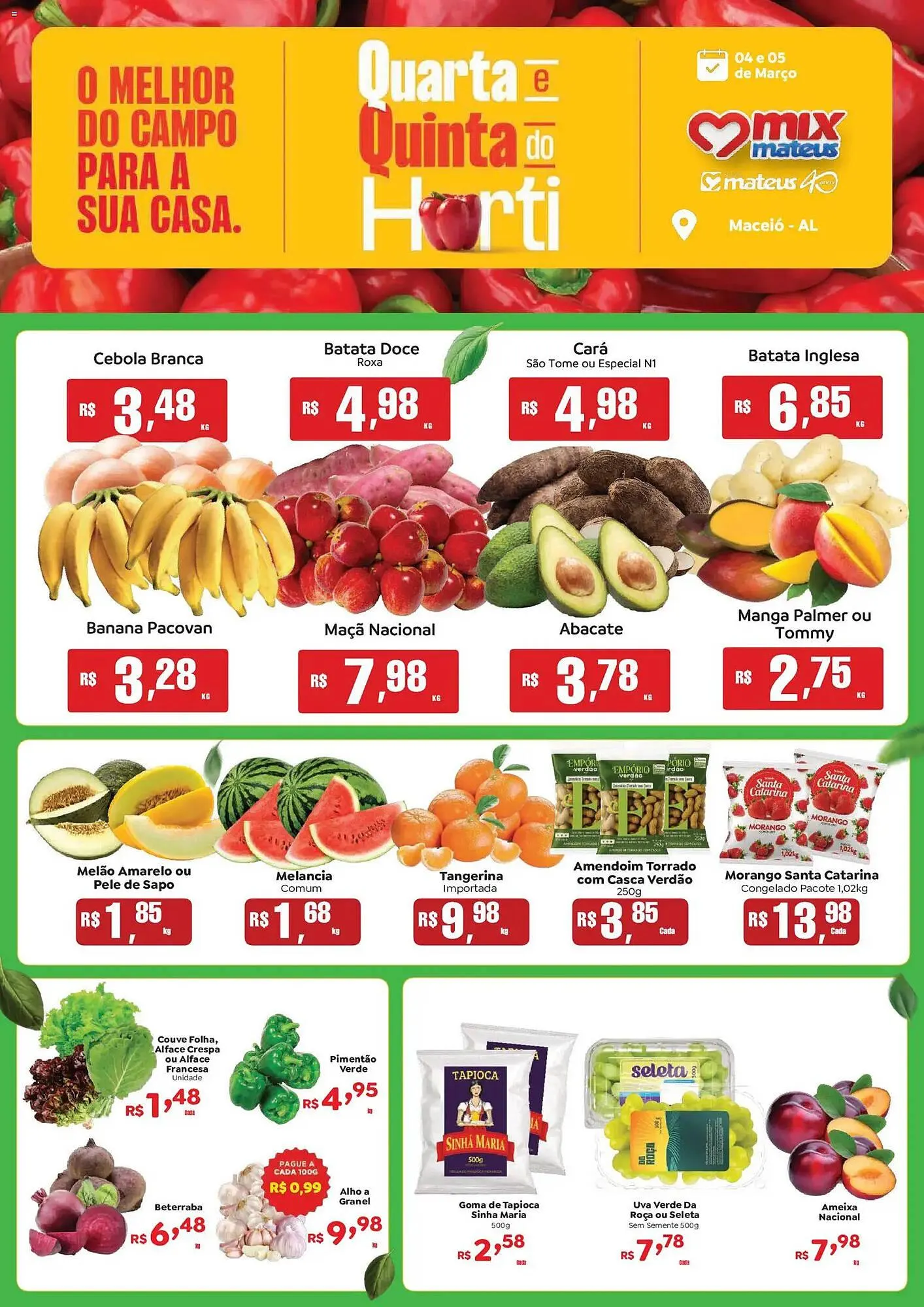 Encarte de Catálogo Supermercados Mateus 5 de março até 5 de março 2026 - Pagina 1