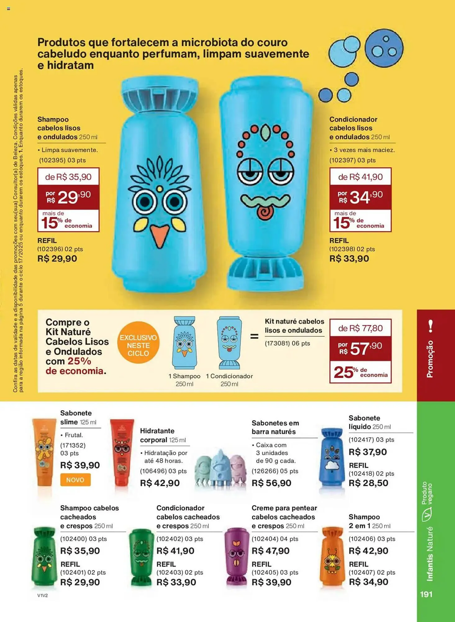 Encarte de Catálogo Natura 14 de outubro até 4 de novembro 2025 - Pagina 191