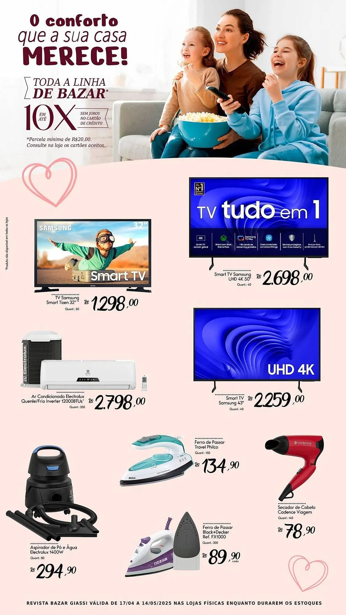 Encarte de Catálogo Giassi Supermercados 17 de abril até 14 de maio 2025 - Pagina 2