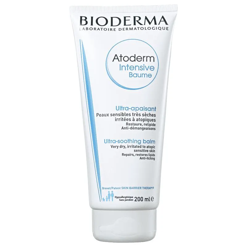 Para Peles com Ressecamento Intenso e Coceira Bioderma Atoderm Intensive Baume 200ml